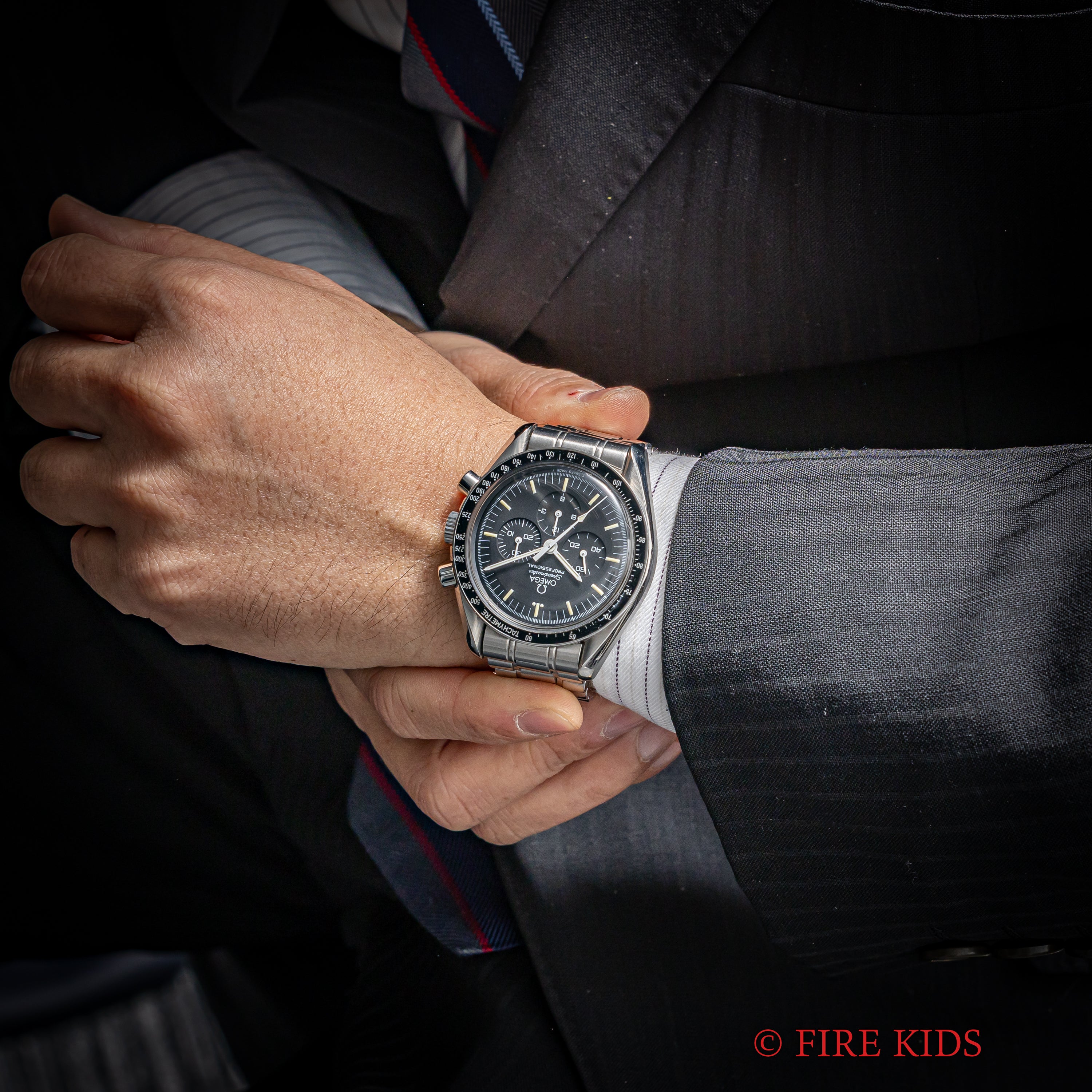 オメガ スピードマスター プロフェッショナル 1993年製 裏スケルトン Ref.345.0808 純正ブレス