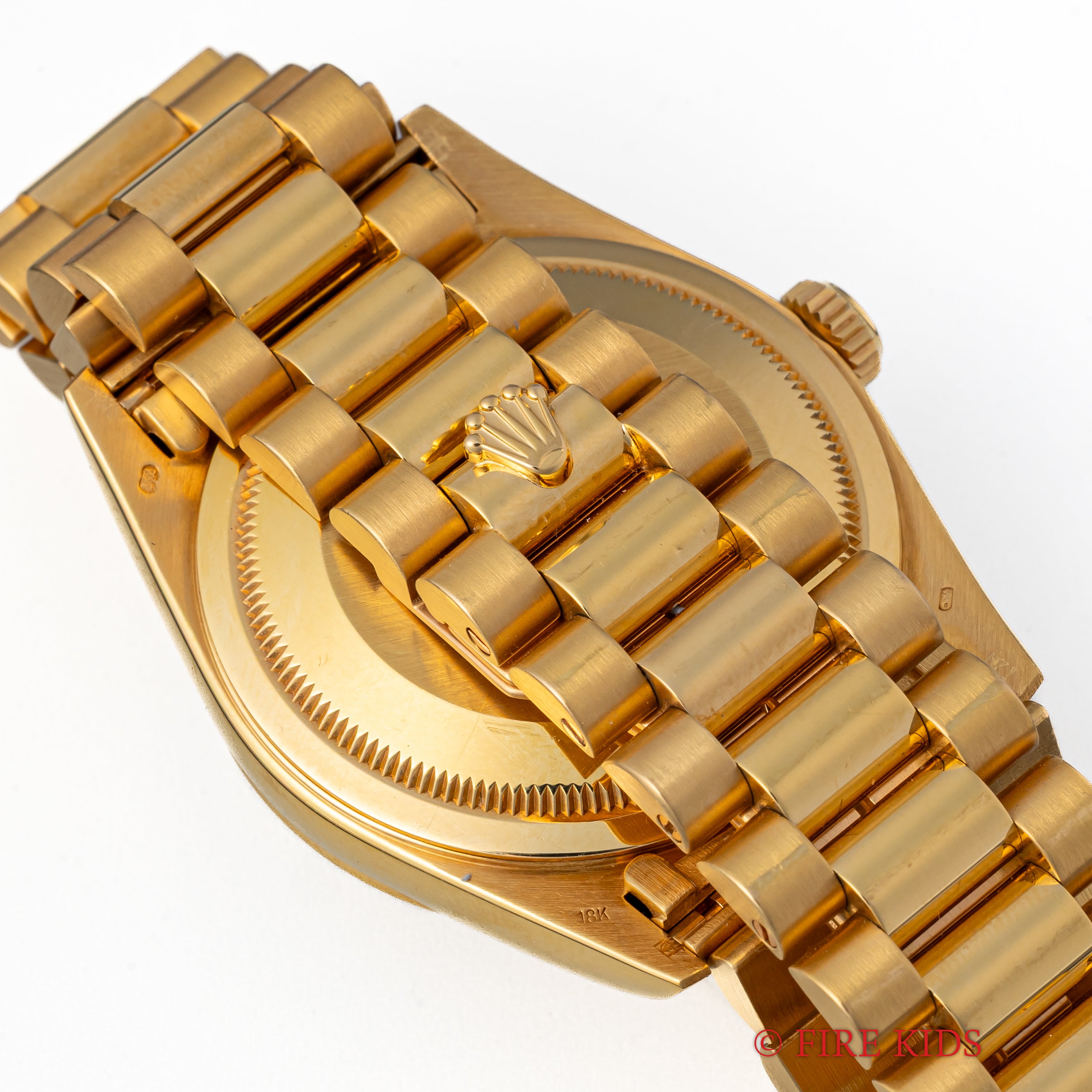 ロレックス デイデイト ミリヤードダイヤ 1994年~95年製 Ref.18238MR K18YG シャンパンダイヤル ギャラ付