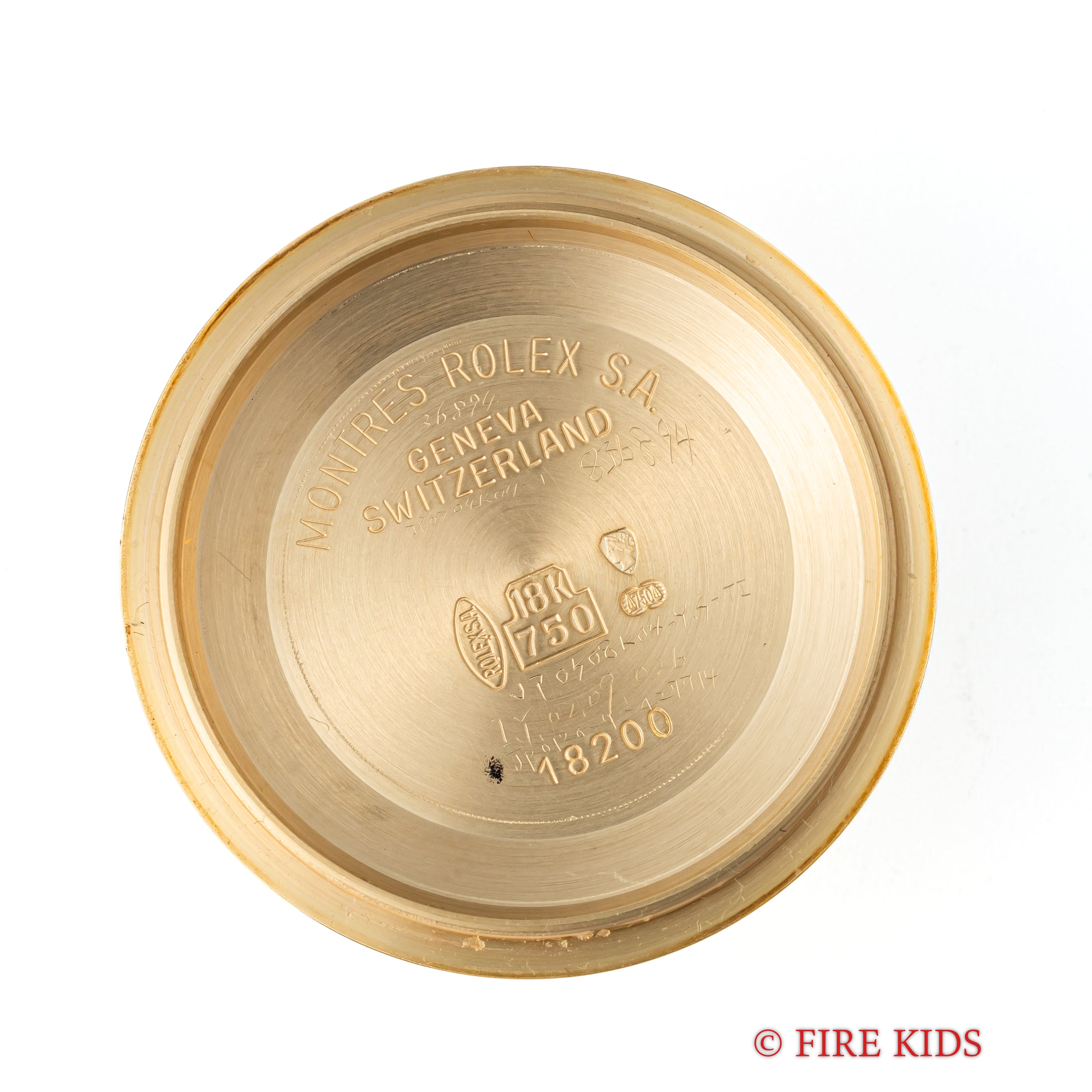 ロレックス デイデイト ミリヤードダイヤ 1994年~95年製 Ref.18238MR K18YG シャンパンダイヤル ギャラ付