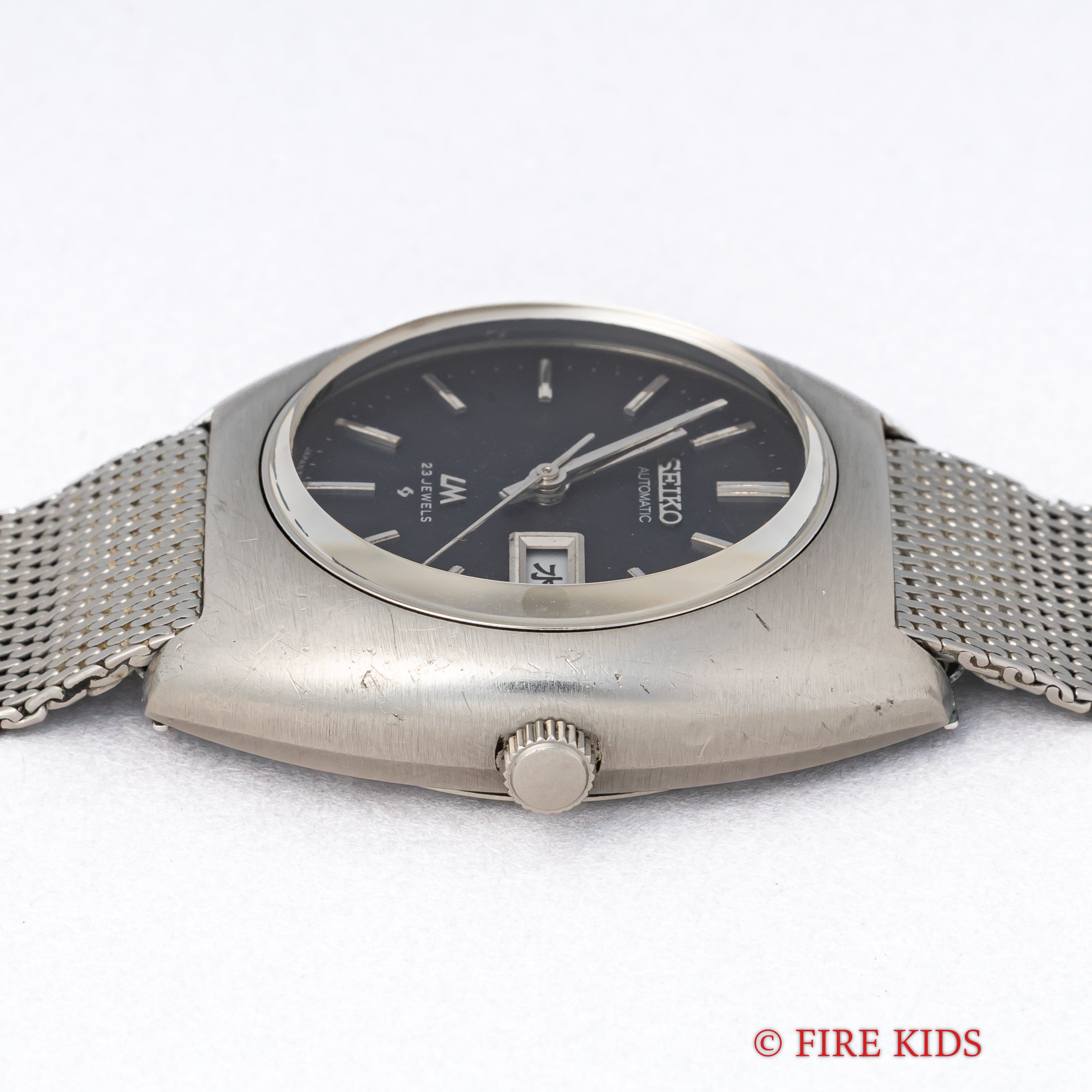 セイコー LM スペシャル 自動巻き 1971年製 Ref.5606-6000 グレーダイヤル 純正メッシュブレス