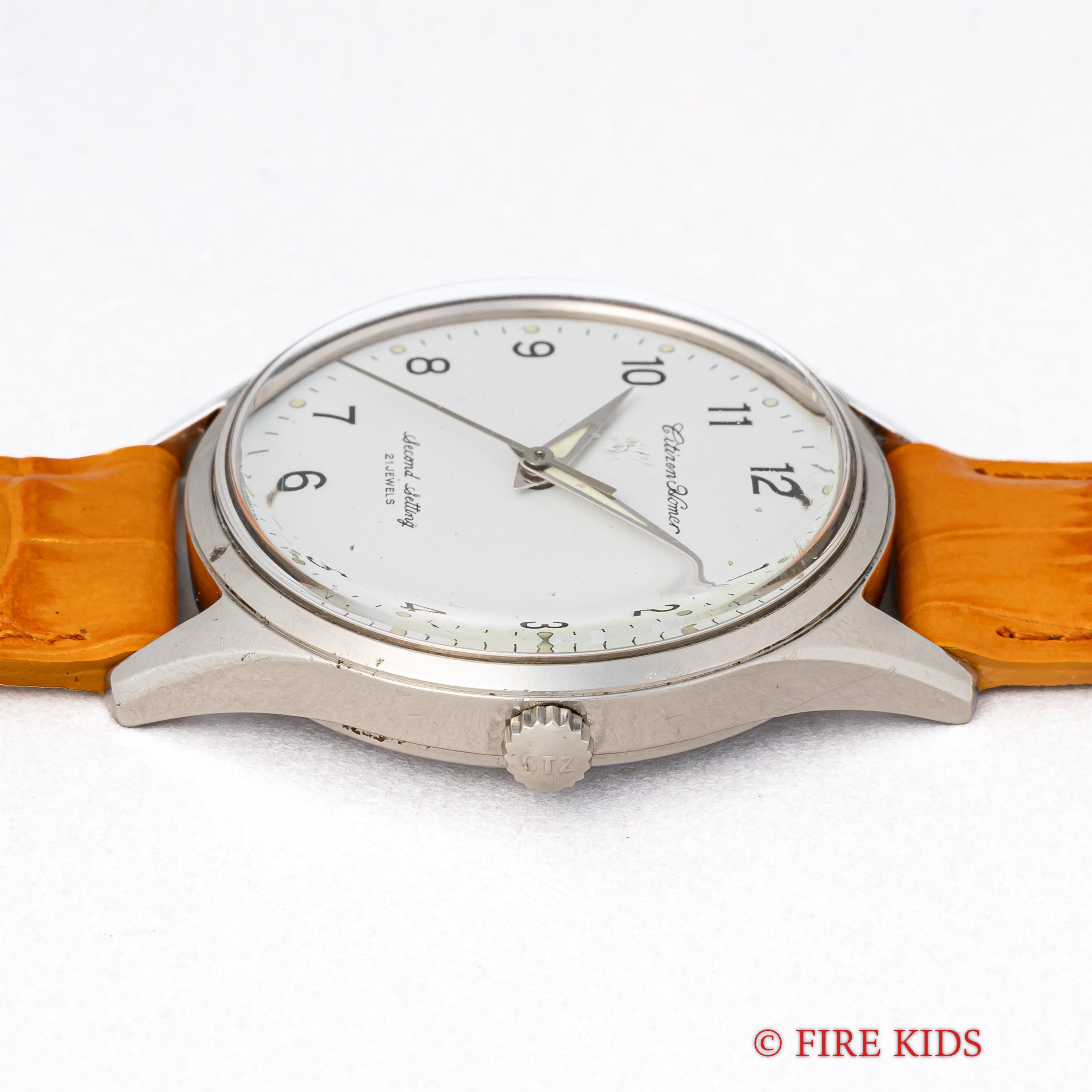 シチズン ホーマー 国鉄 1973年製 鉄道時計 手巻き 秒針規制装置