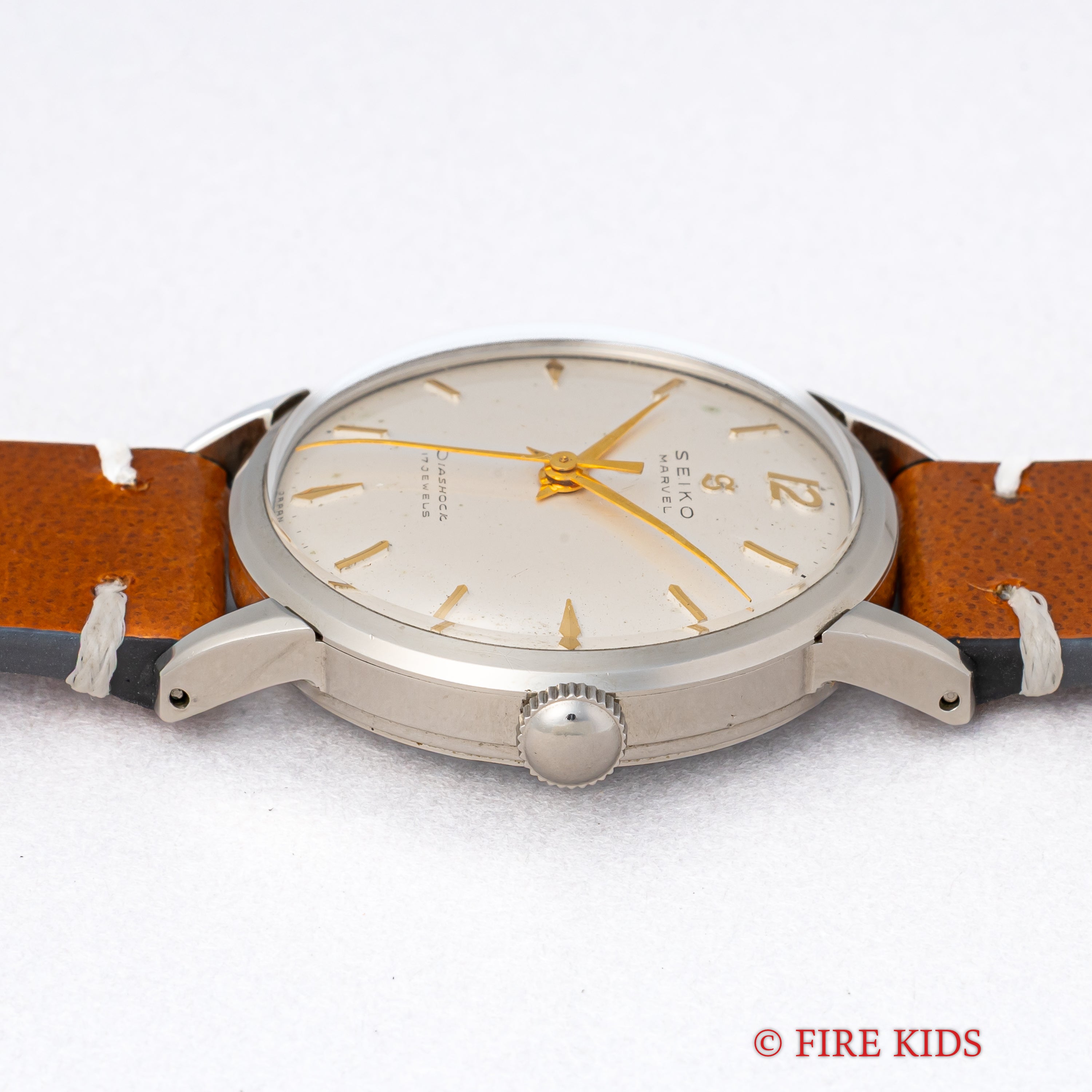 セイコー マーベル 初期型 蛇S 1950年代製 手巻き スクリューバック