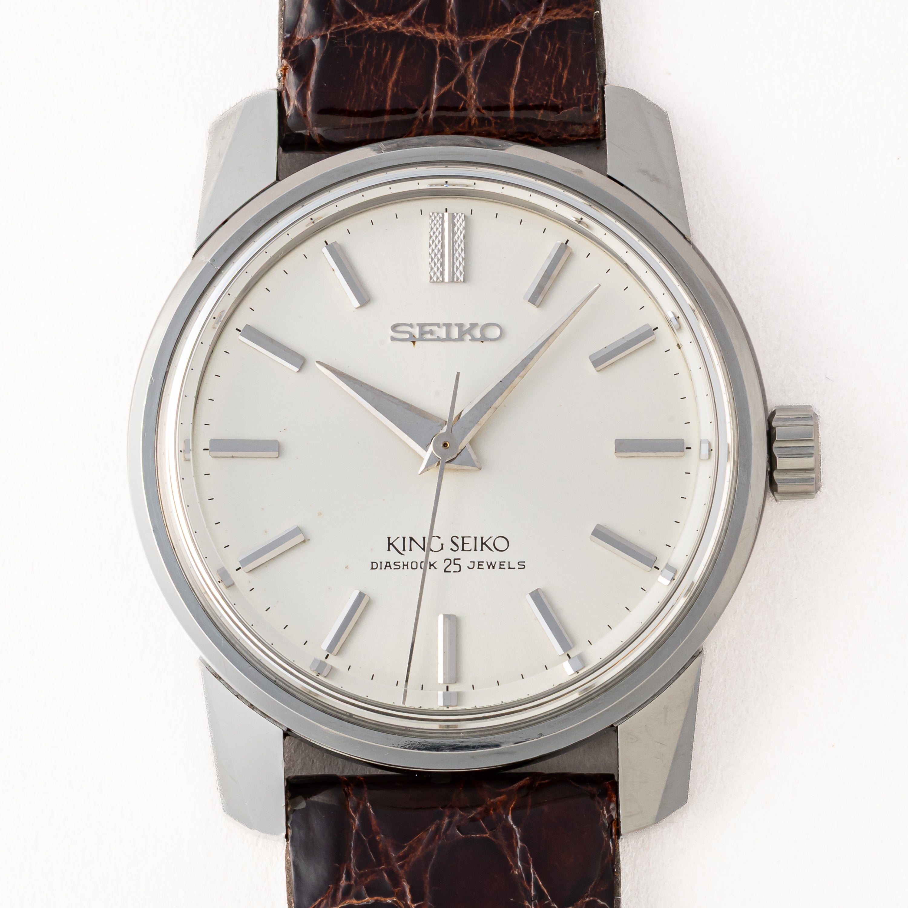 キングセイコー 1966年製 Ref.44-9990 盾メダリオン 44KS前期 手巻き KS尾錠