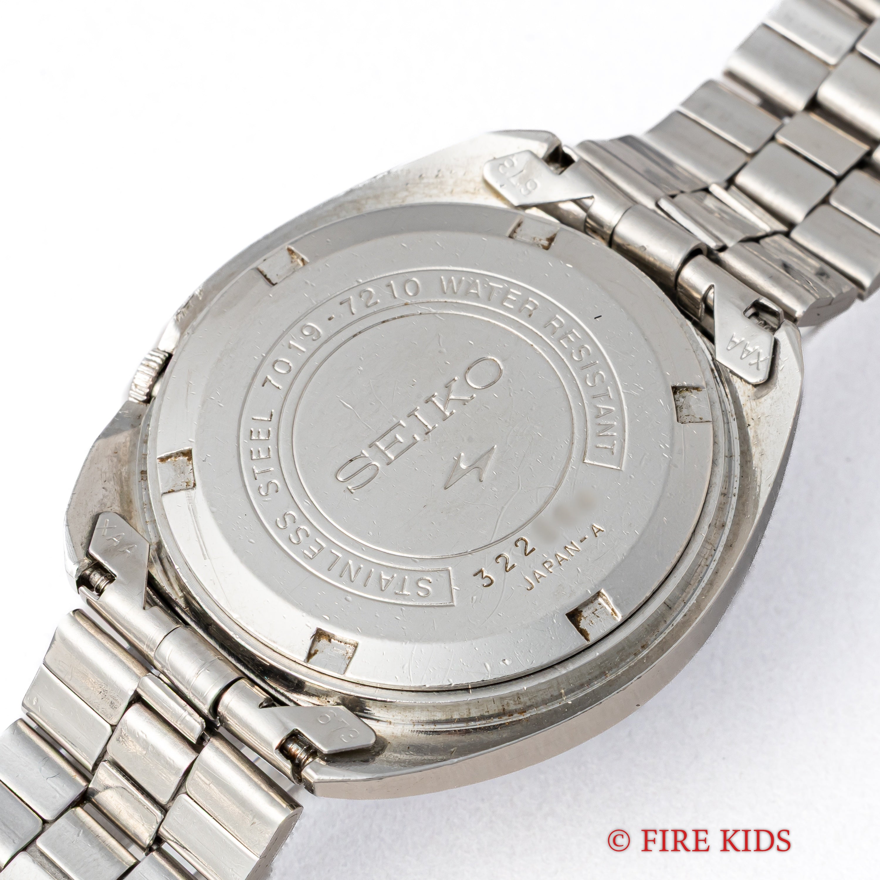 セイコー 5アクタス Ref.7019-7210 純正ブレス付き 1973年製 カットガラス グラデーションダイヤル 自動巻き