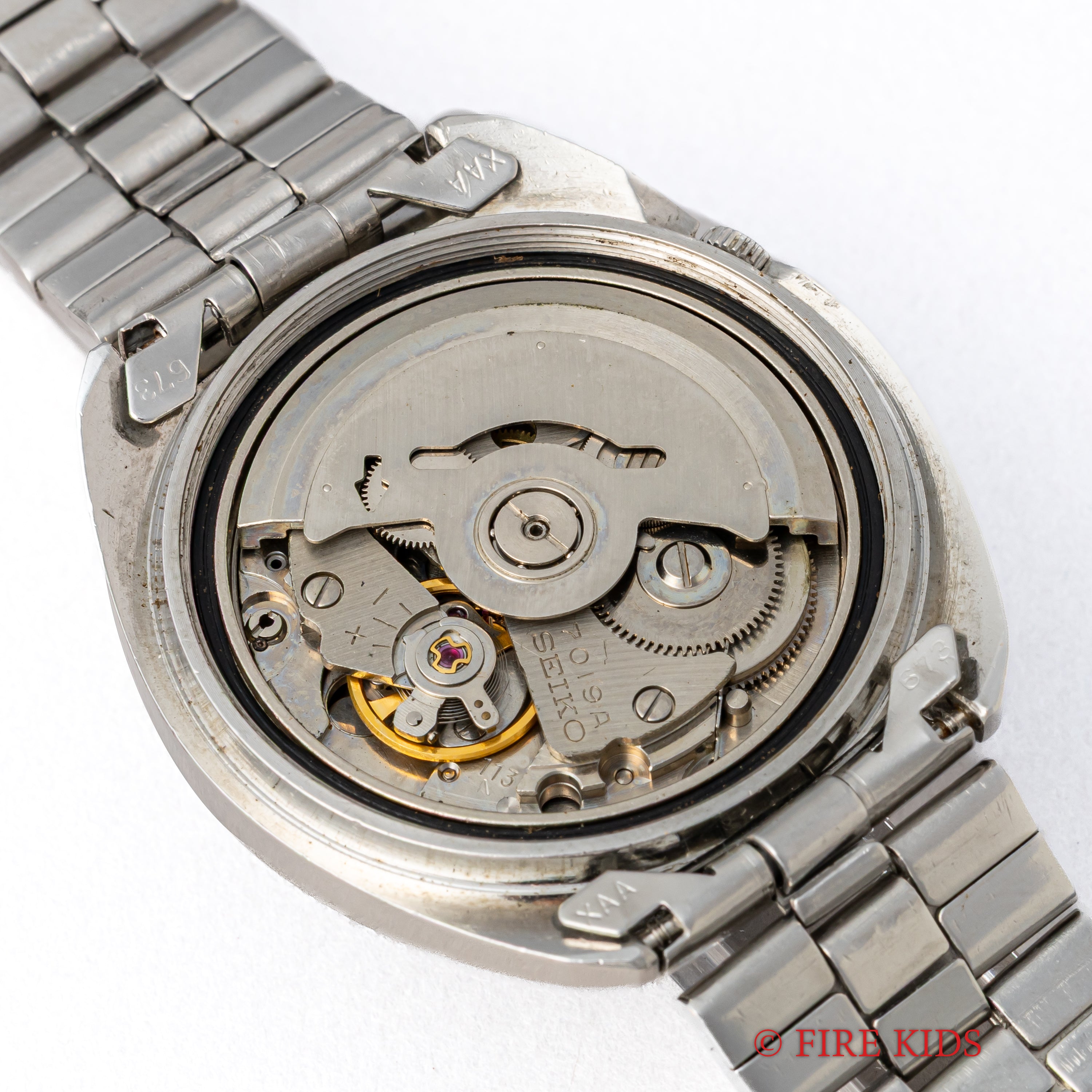 セイコー 5アクタス Ref.7019-7210 純正ブレス付き 1973年製 カットガラス グラデーションダイヤル 自動巻き