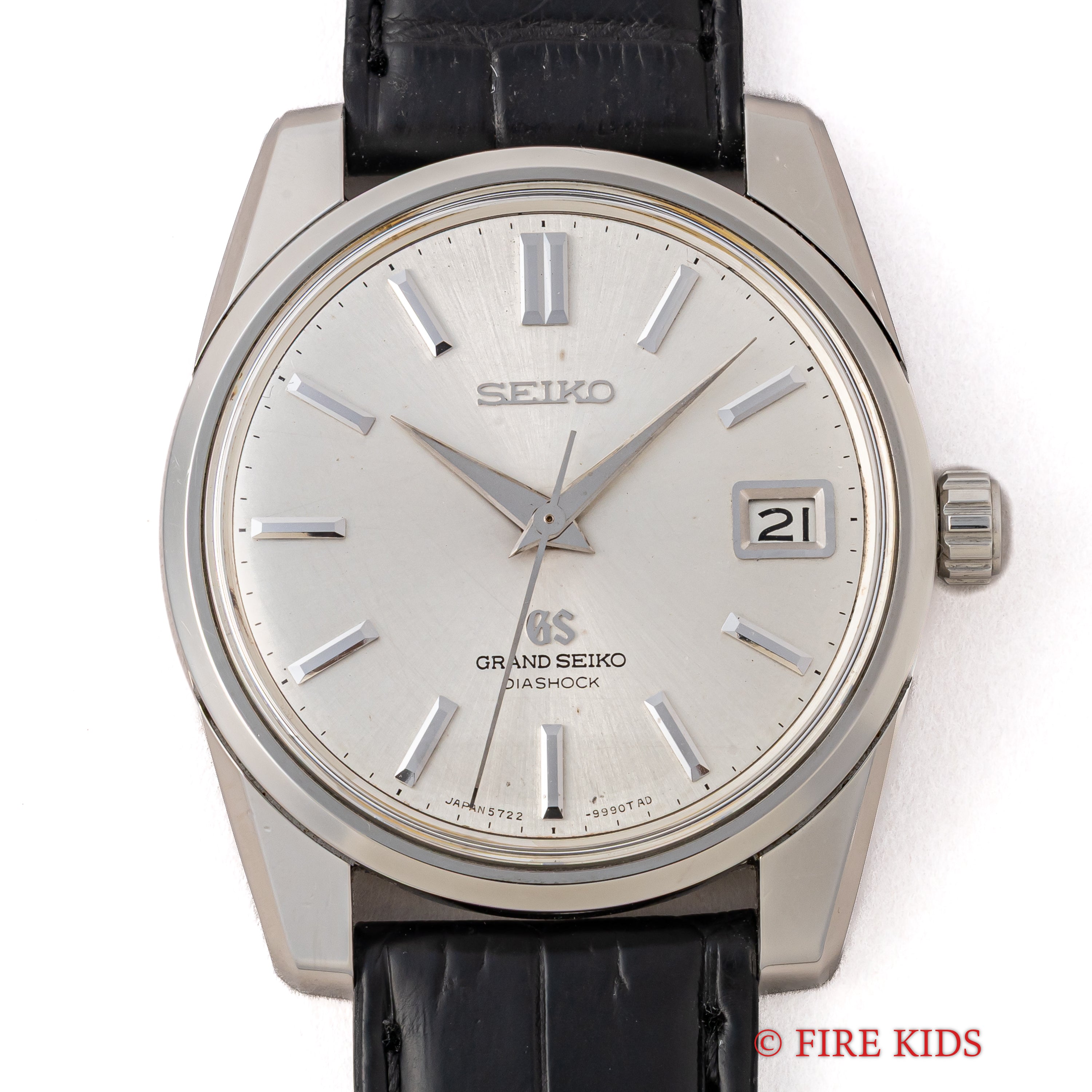 グランドセイコー セカンドモデル後期 1966年製 5722-9990 57GS セルフデーター ロービート手巻