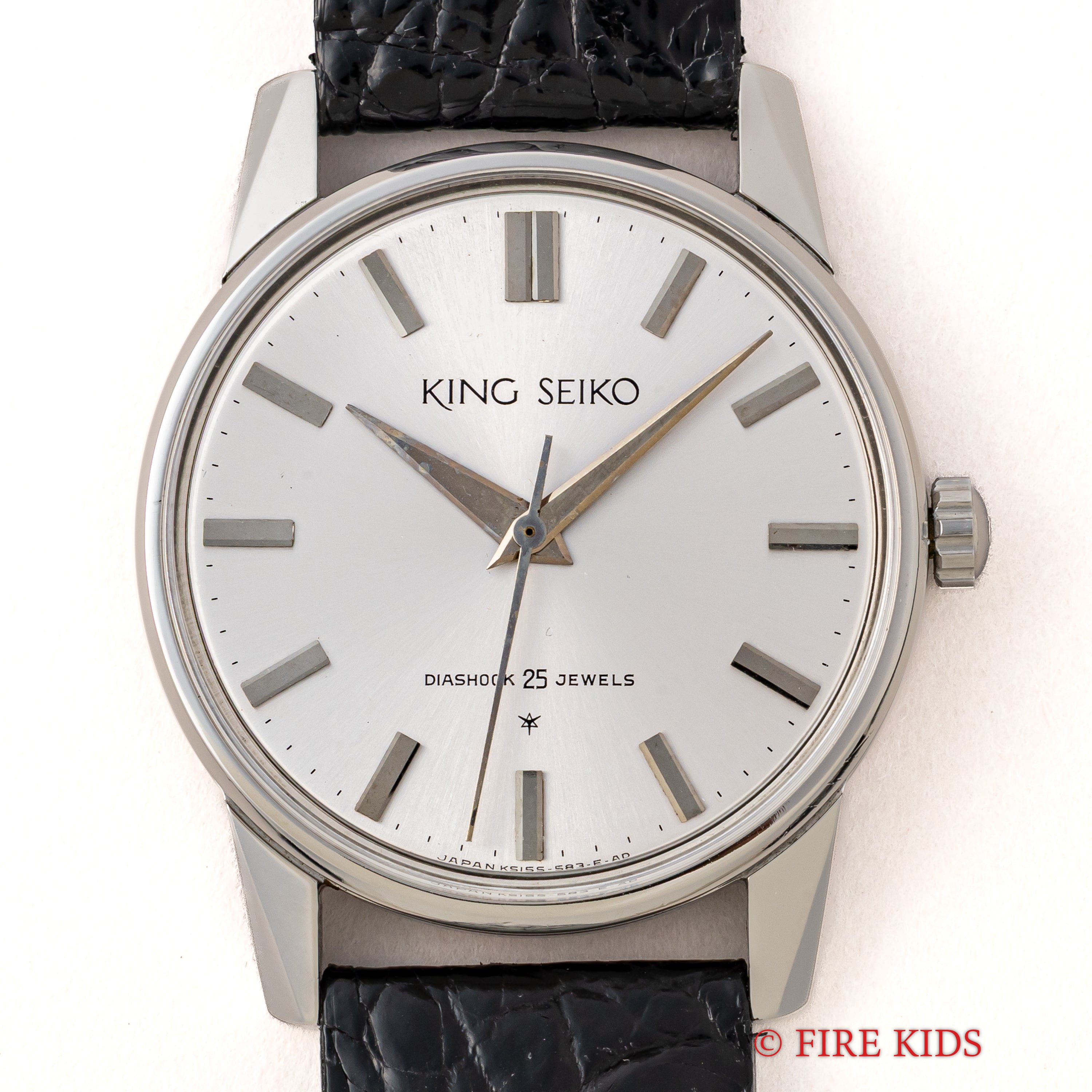 キングセイコー ファーストモデル ステンレスケース ADダイヤル 1964年製 Ref.15034KS 手巻き 箱、タグ付き