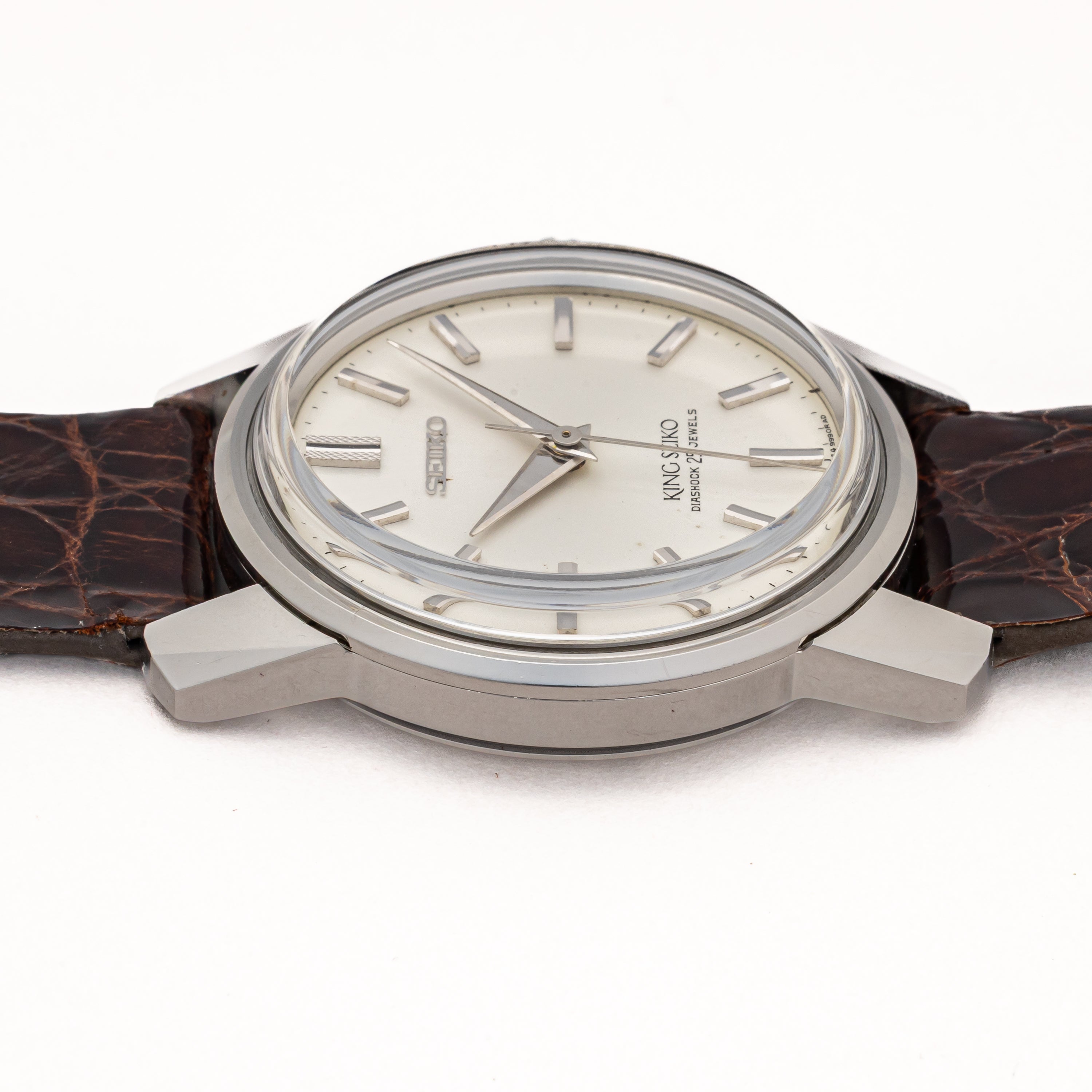 キングセイコー 1966年製 Ref.44-9990 盾メダリオン 44KS前期 手巻き KS尾錠