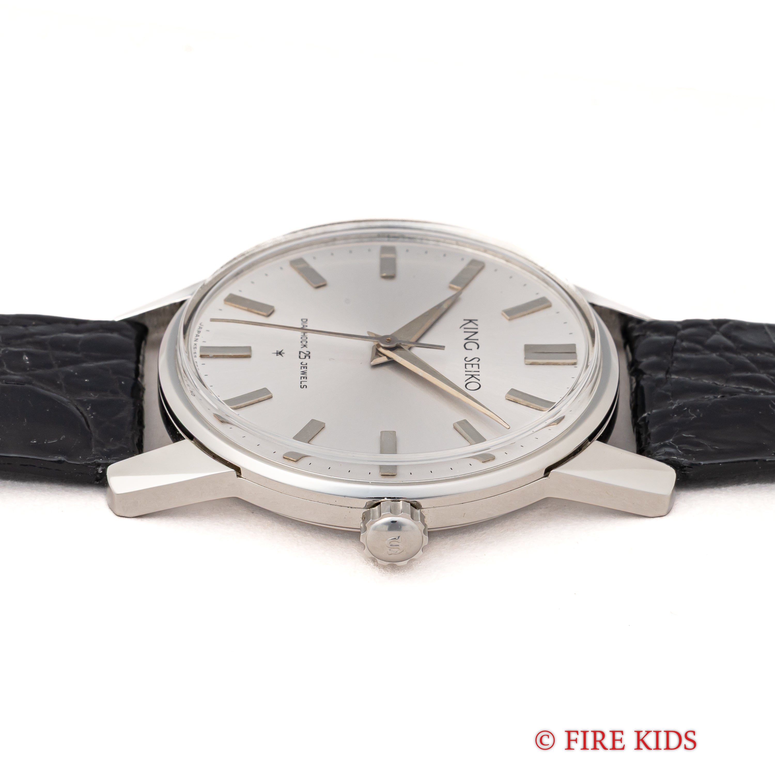 キングセイコー ファーストモデル ステンレスケース ADダイヤル 1964年製 Ref.15034KS 手巻き 箱、タグ付き