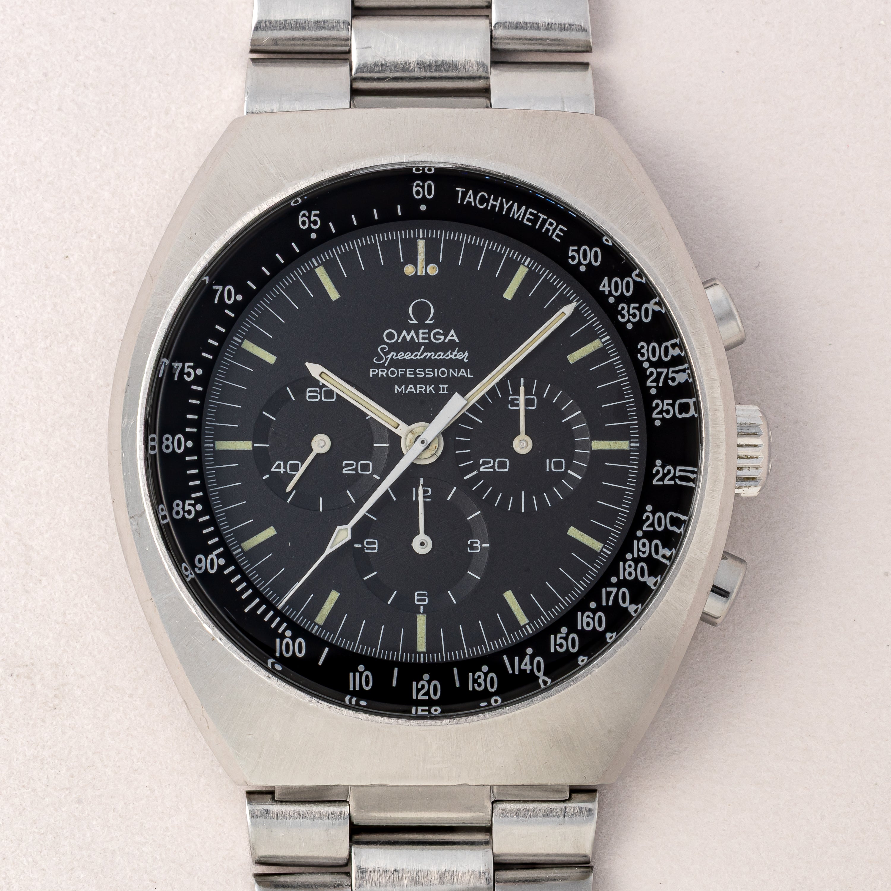 オメガ スピードマスター マークⅡ 1970年製/昭和45年製 Ref.145.014 純正3連ブレス