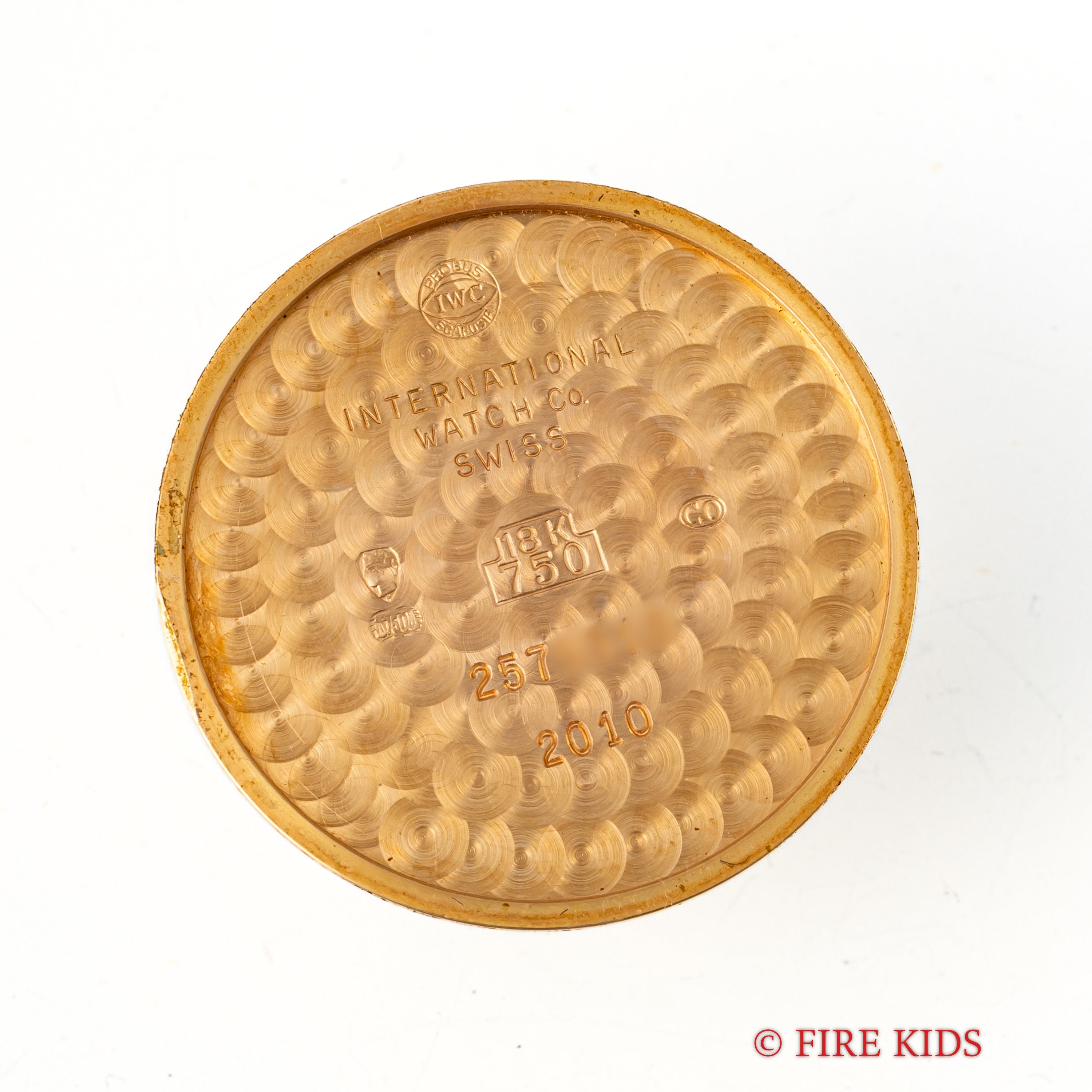 IWC 18金無垢ピンクゴールド ポートフィノ ラウンドケース Ref.2010 1994年製 手巻き Cal.1852