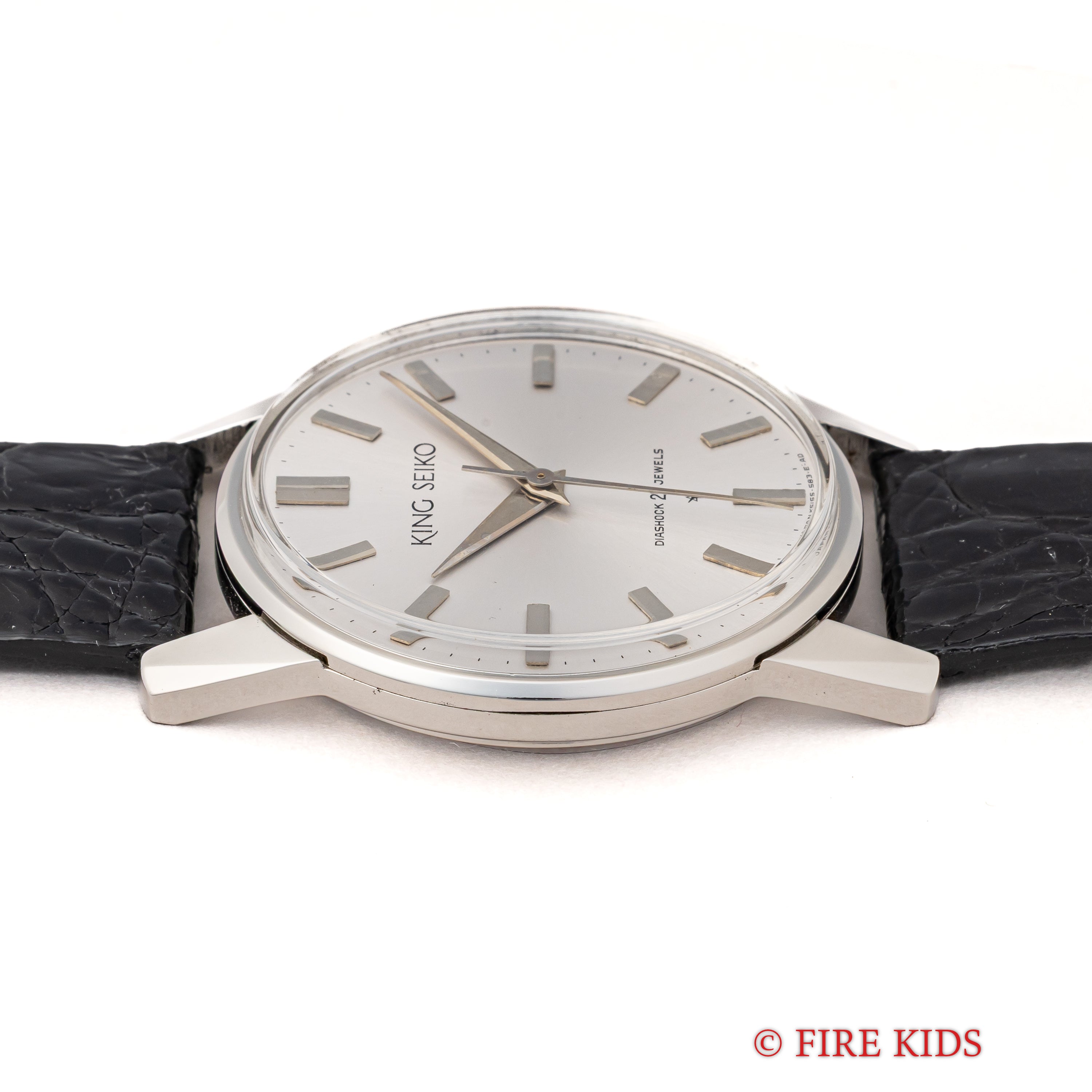 キングセイコー ファーストモデル ステンレスケース ADダイヤル 1964年製 Ref.15034KS 手巻き 箱、タグ付き