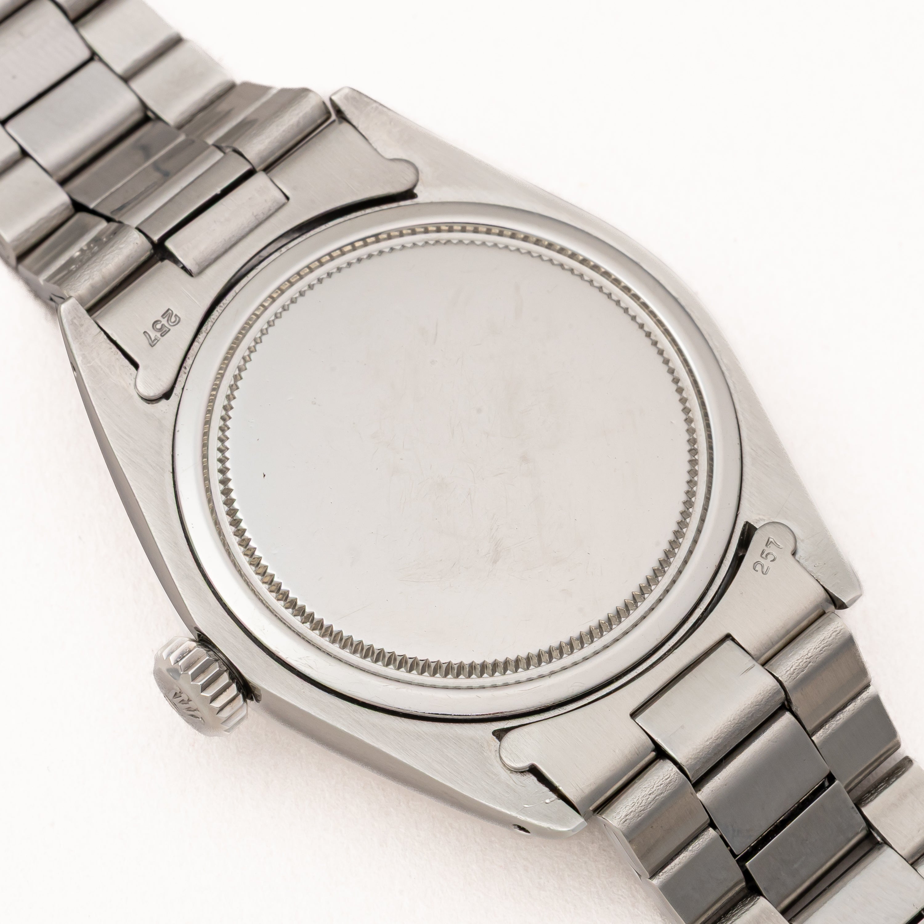 ロレックス オイスター 手巻き 1972年製 Ref.6426 シルバーリネンダイヤル