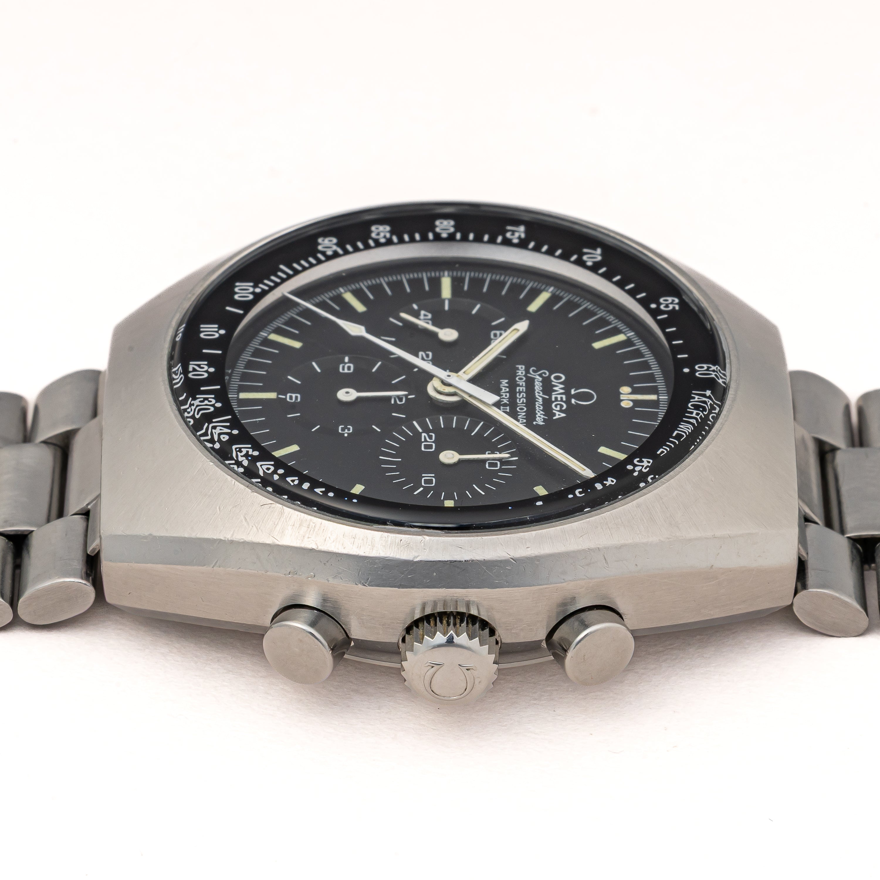 オメガ スピードマスター マークⅡ 1970年製/昭和45年製 Ref.145.014 純正3連ブレス