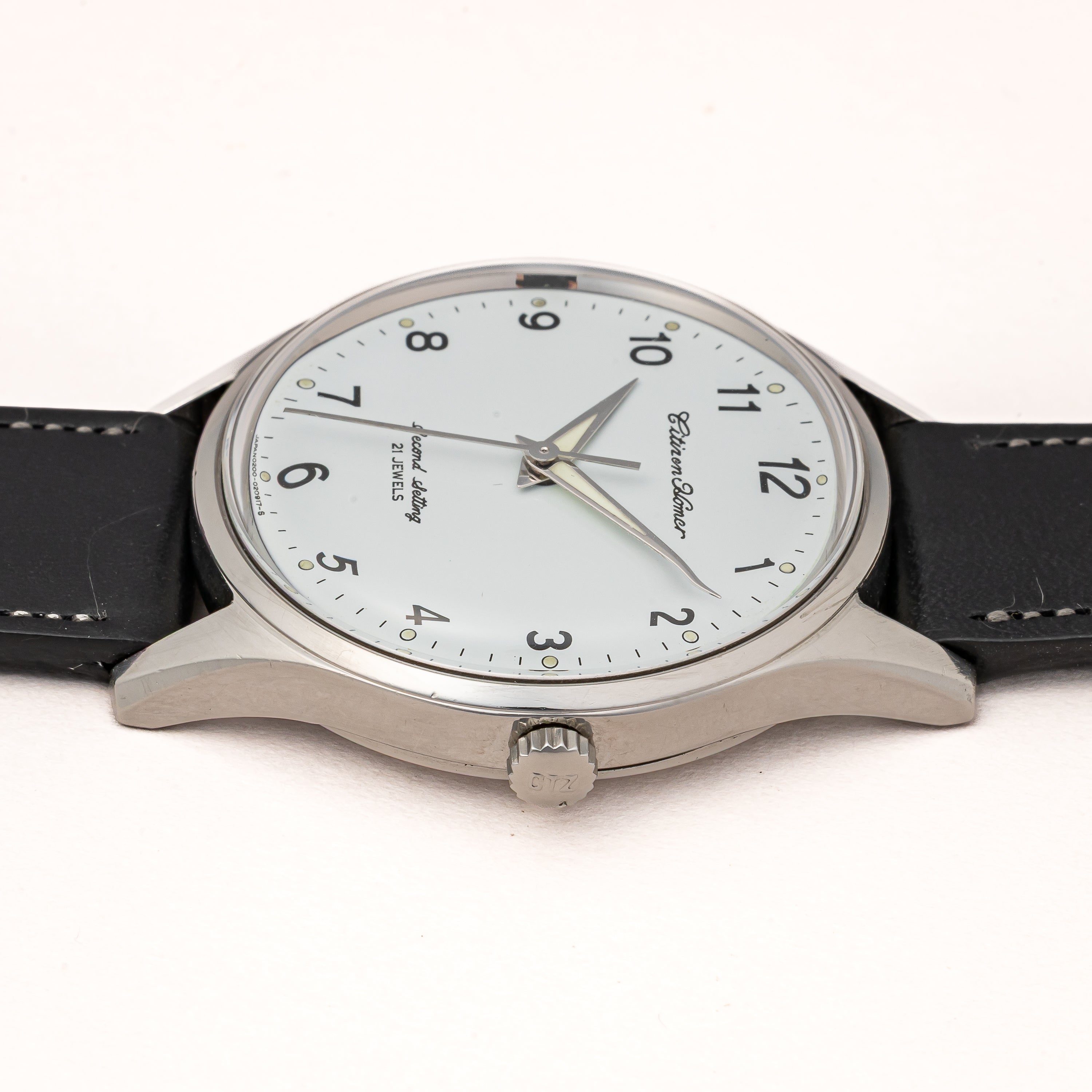 シチズン ホーマー 国鉄 1971年製 手巻き 鉄道時計 昭和46年製 東北鉄道管理局