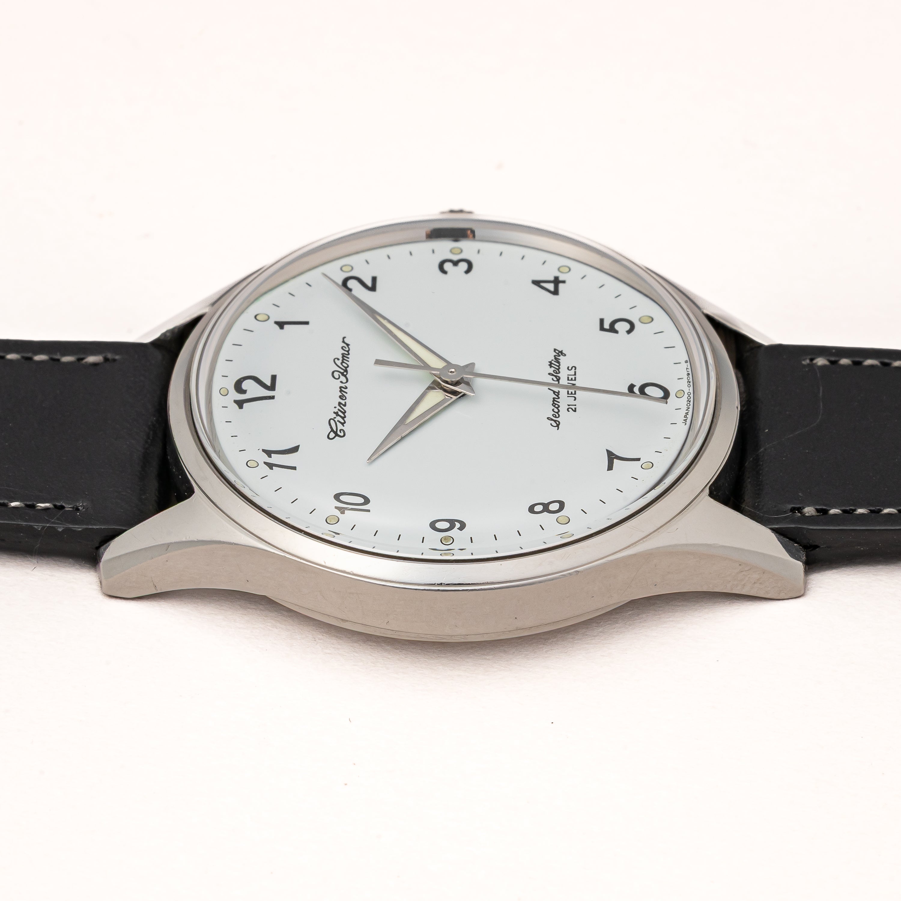 シチズン ホーマー 国鉄 1971年製 手巻き 鉄道時計 昭和46年製 東北鉄道管理局