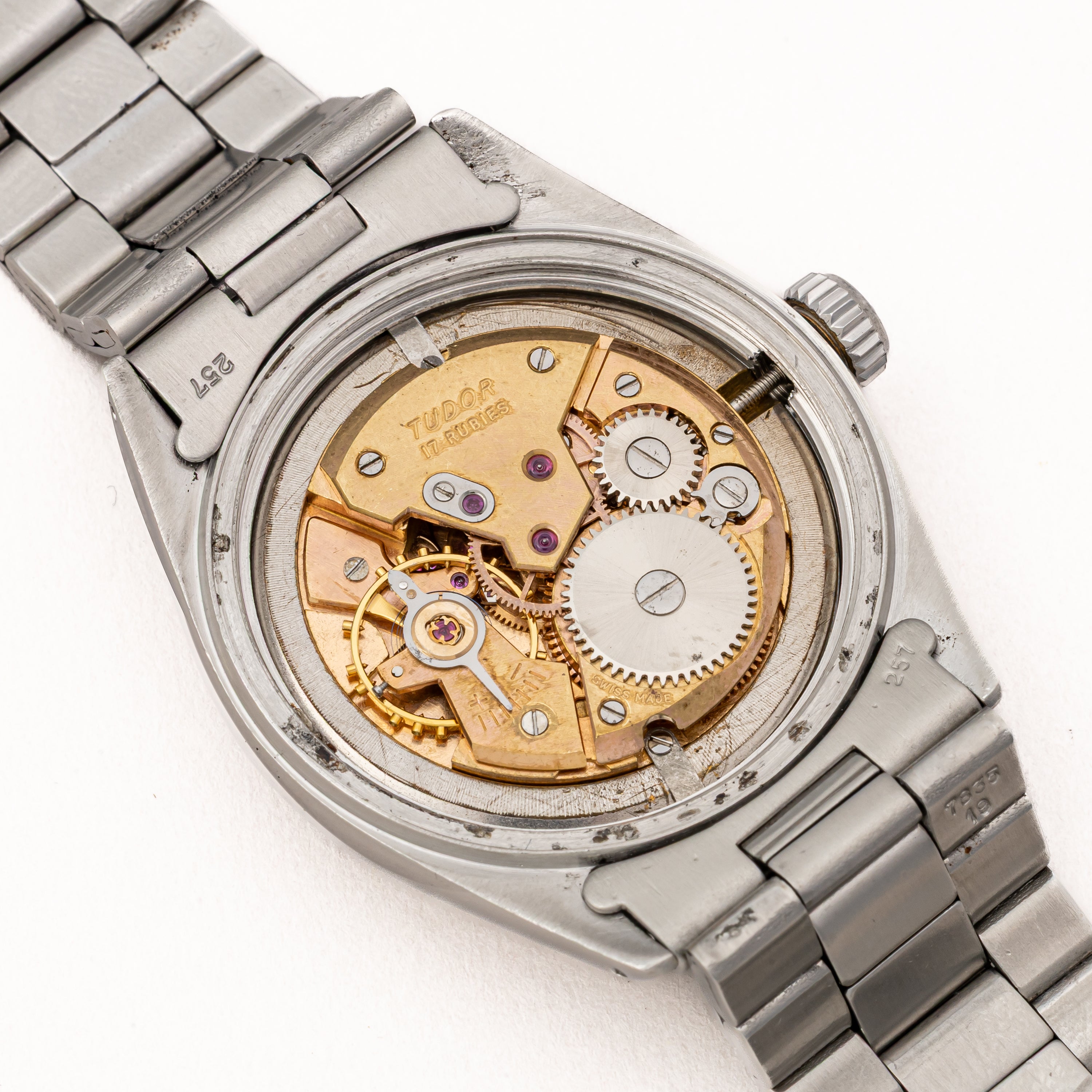 チューダー オイスター デカバラ リダンブラック 1962年製 Ref.7934 ロレックス巻ブレス