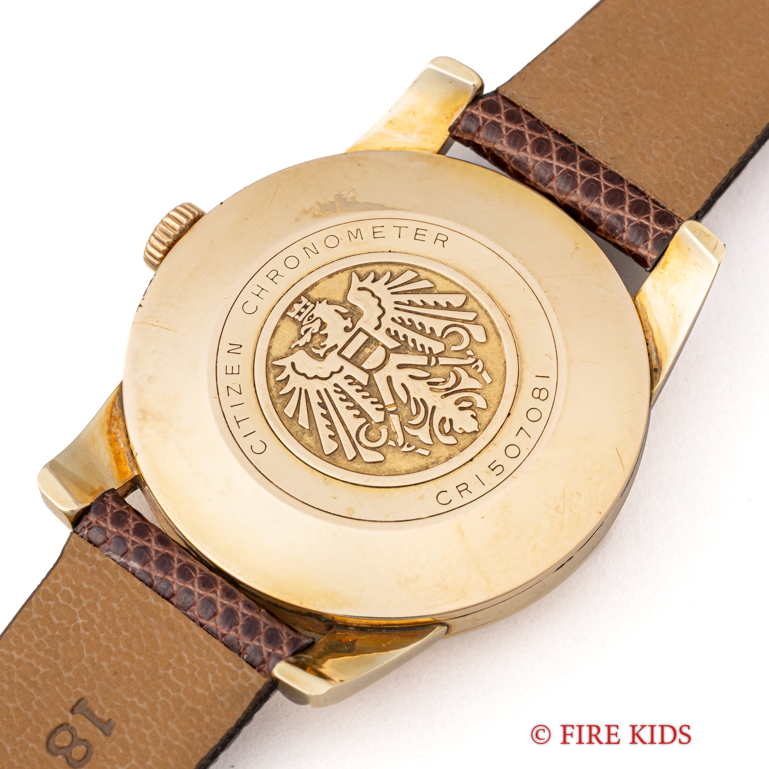 シチズン クロノメーター 1963年製 Ref.CR1507081 14金張り 手巻き 31石