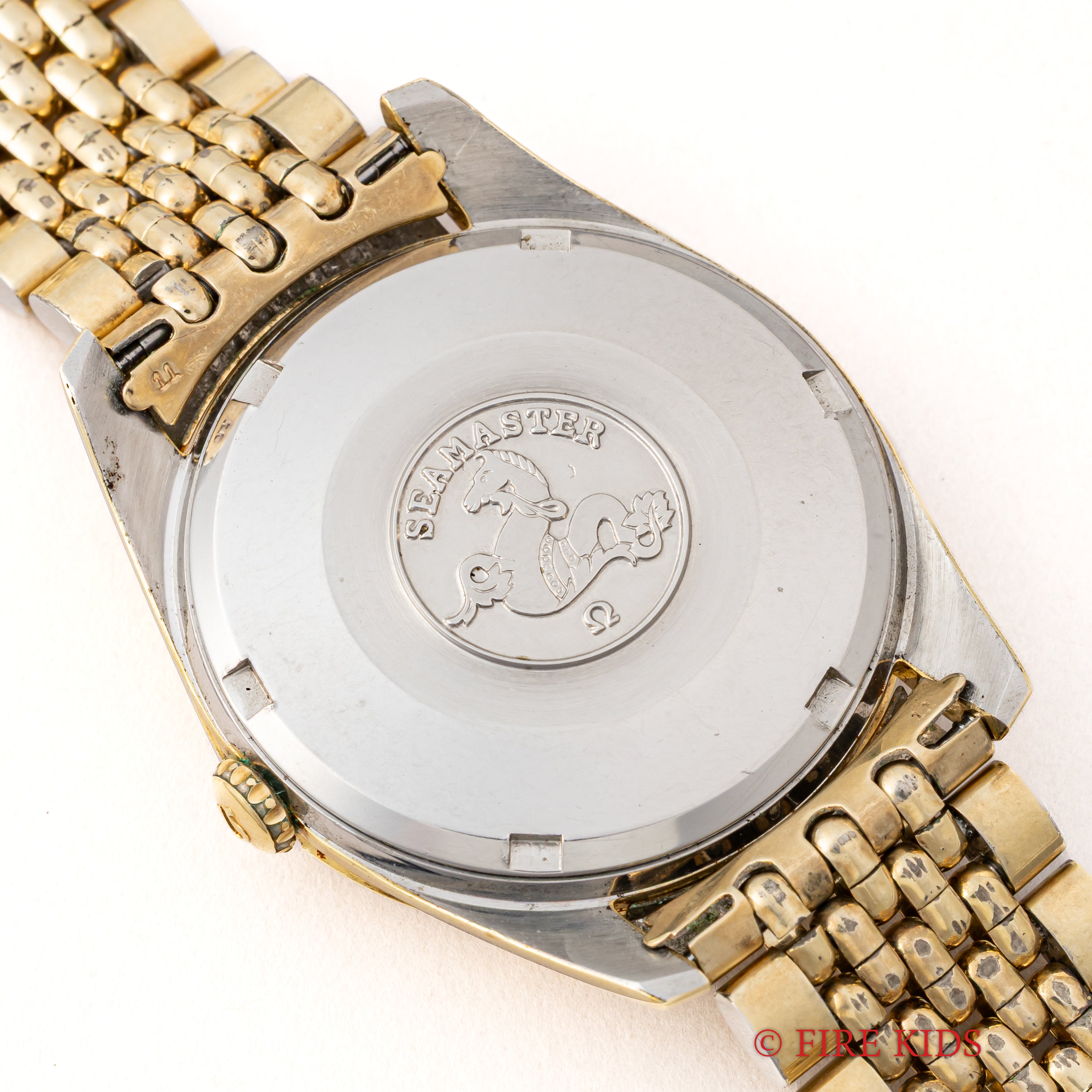 オメガ シーマスター 1962年製 Ref.14779-61 SC トップゴールドケース 純正金張りブレス