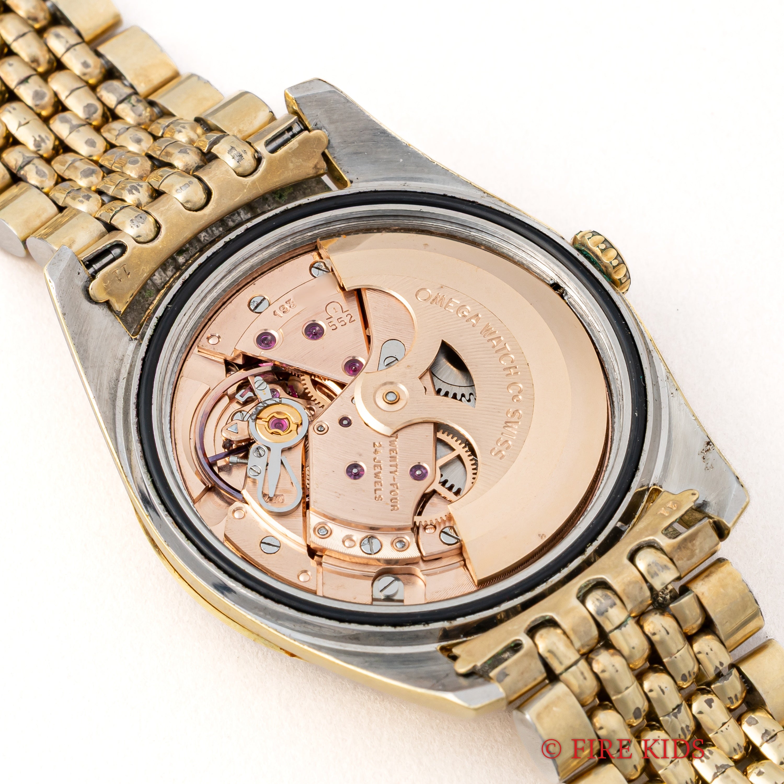 オメガ シーマスター 1962年製 Ref.14779-61 SC トップゴールドケース 純正金張りブレス