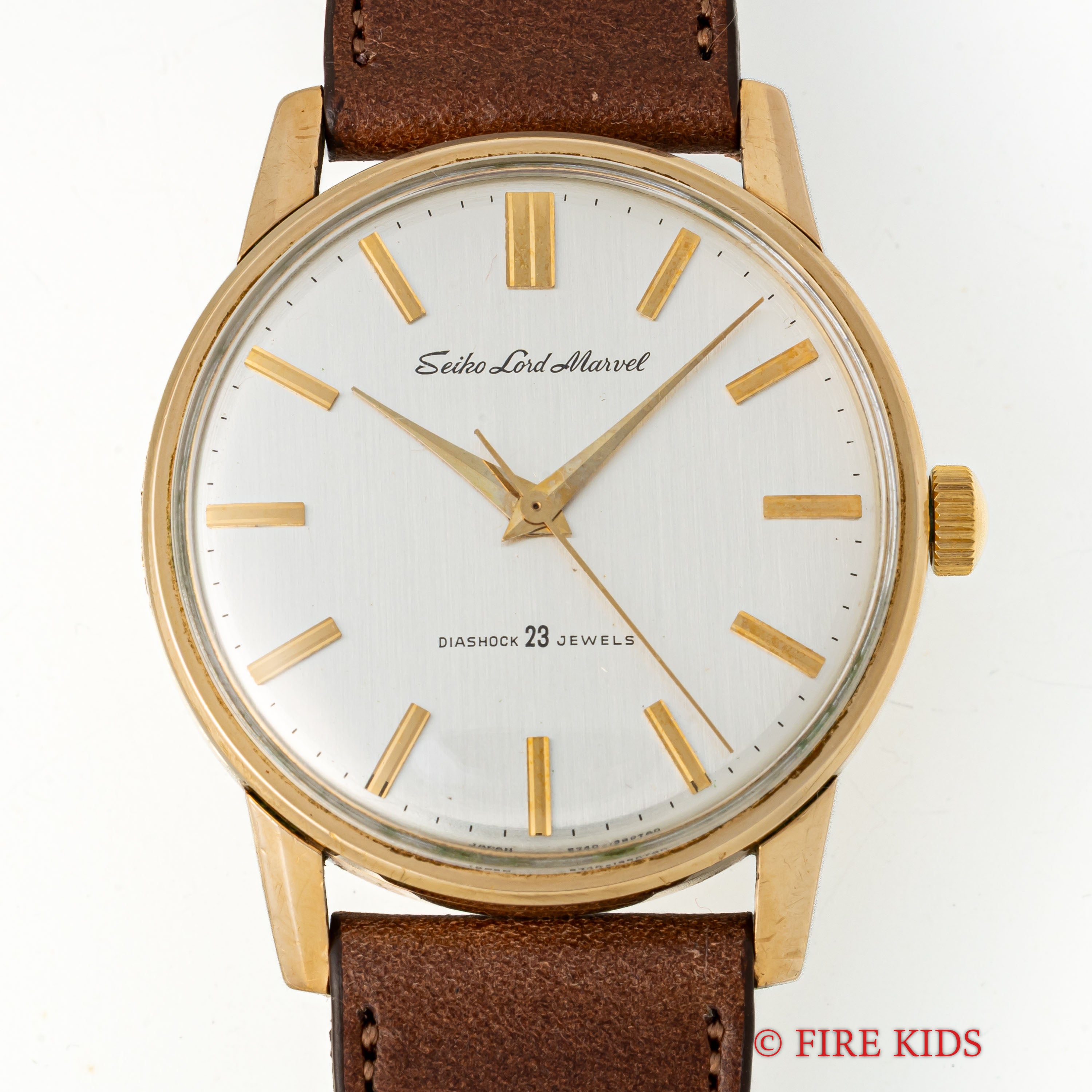 セイコー ロードマーベル 1965年製 23石ロービート手巻 Ref.5740-1990 AGFケース