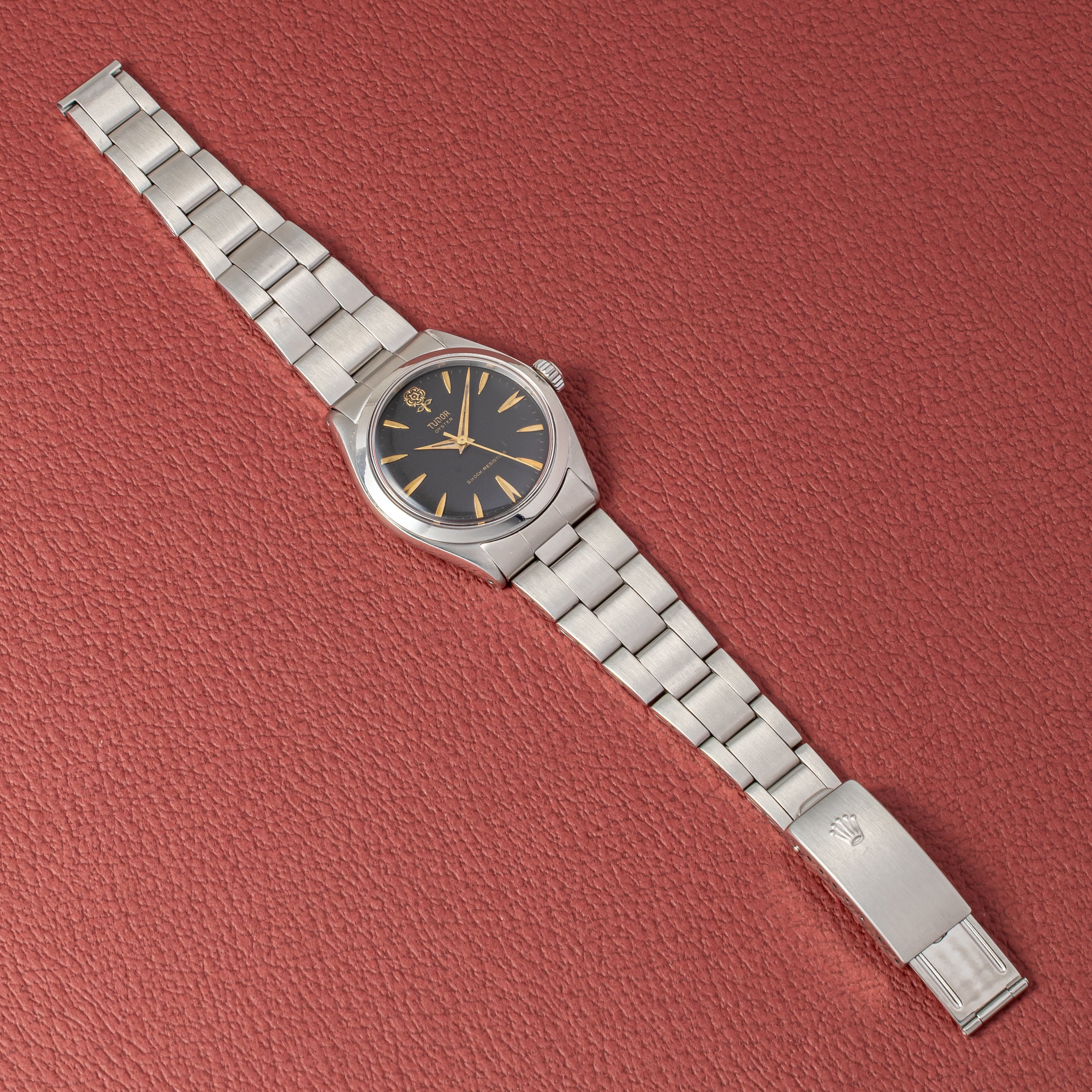 チューダー オイスター デカバラ リダンブラック 1962年製 Ref.7934 ロレックス巻ブレス