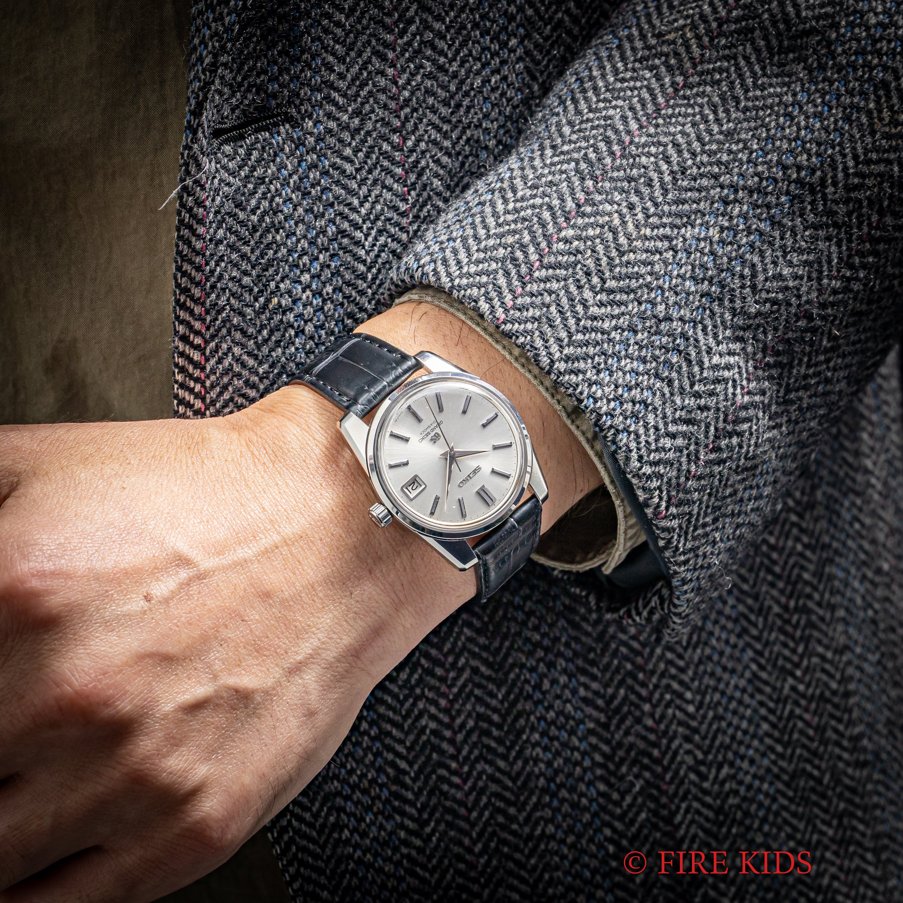 グランドセイコー セカンドモデル後期 1966年製 5722-9990 57GS セルフデーター ロービート手巻