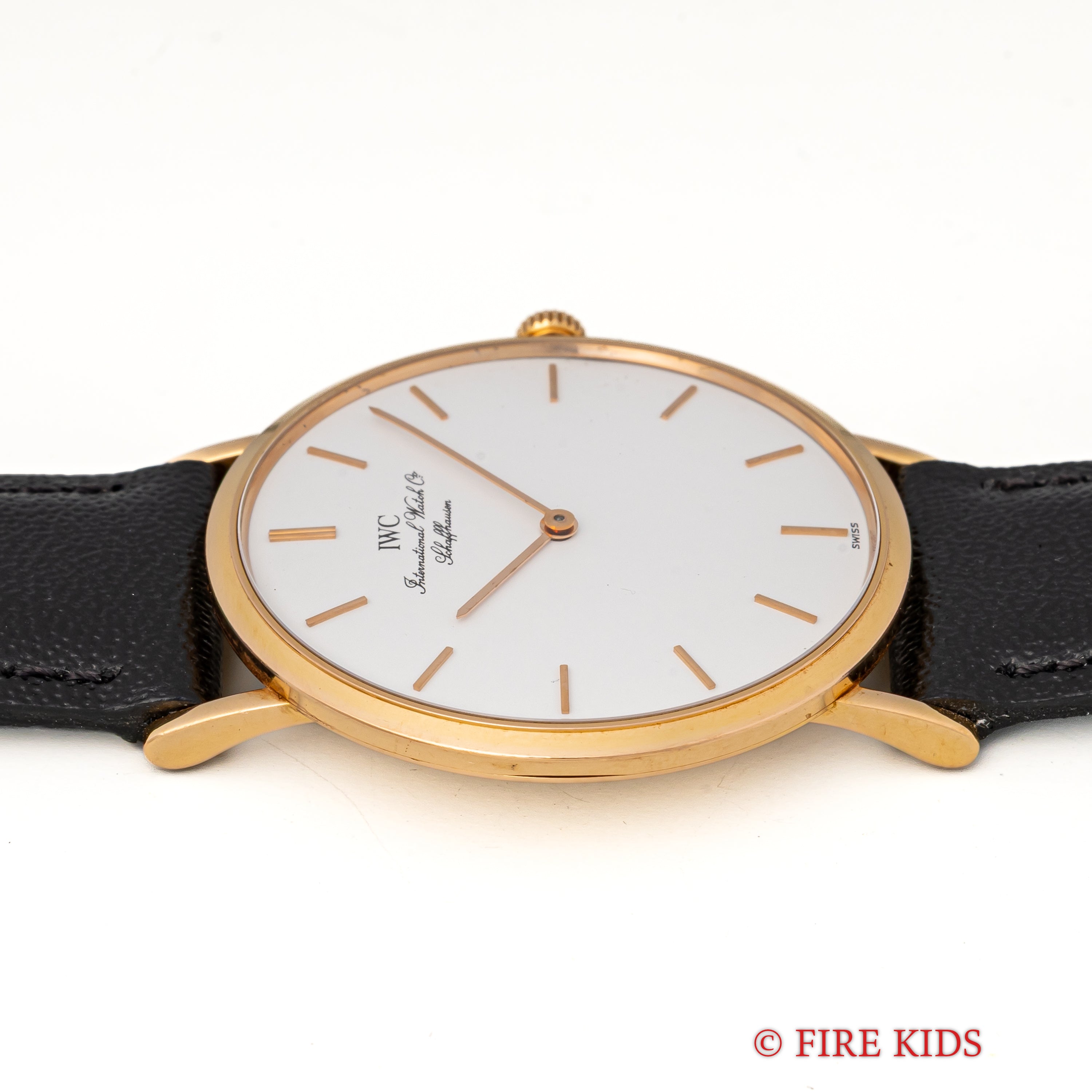 IWC 18金無垢ピンクゴールド ポートフィノ ラウンドケース Ref.2010 1994年製 手巻き Cal.1852