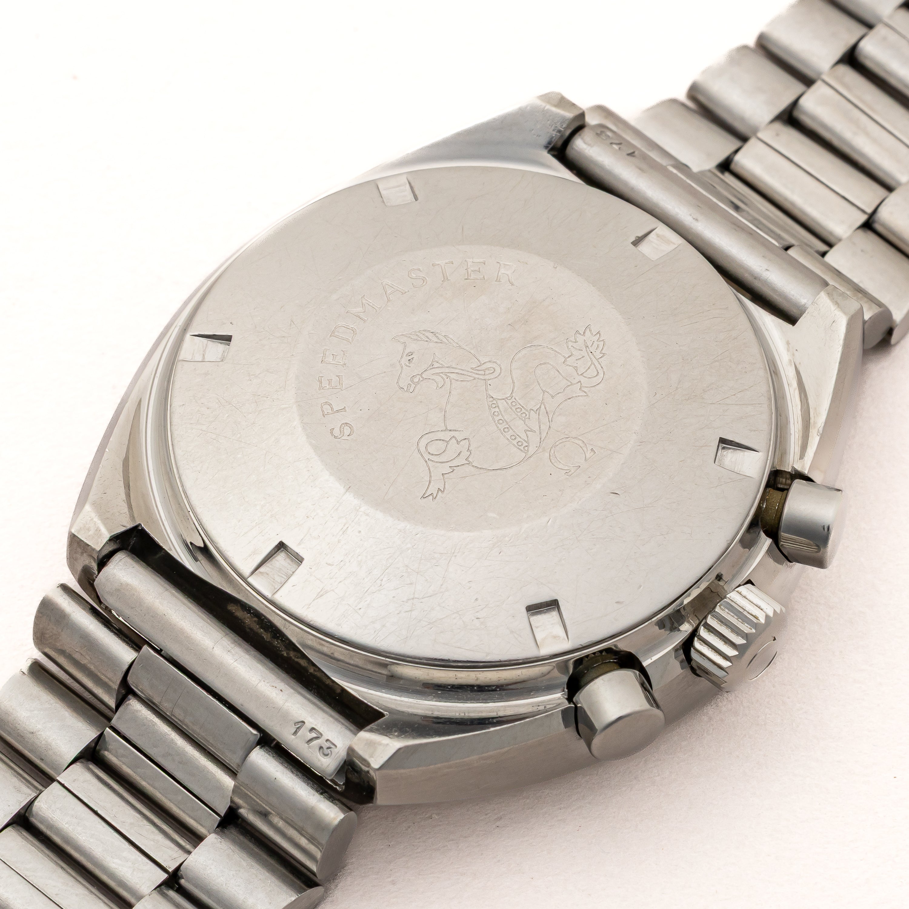 オメガ スピードマスター マークⅡ 1970年製/昭和45年製 Ref.145.014 純正3連ブレス