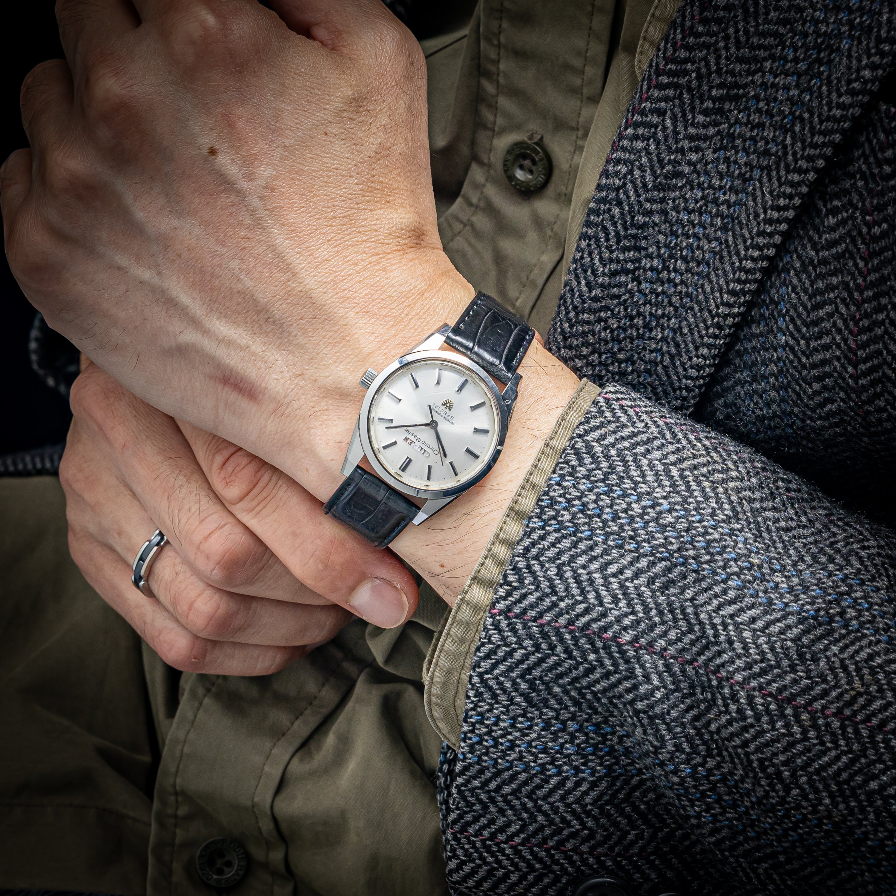 シチズン クロノマスター クロノメーター スペシャル 1969年製 22石 手巻き 鷲メダリオン