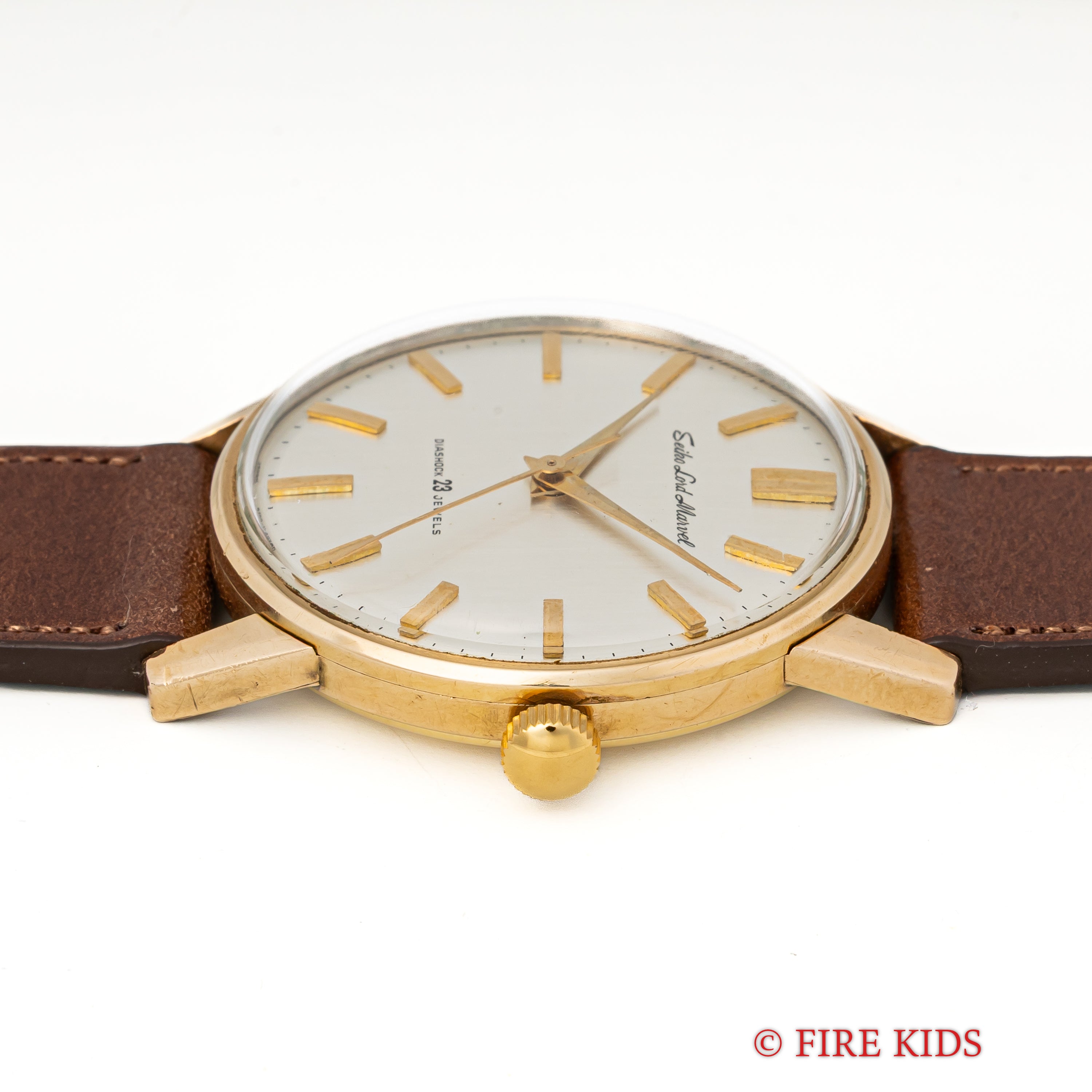 セイコー ロードマーベル 1965年製 23石ロービート手巻 Ref.5740-1990 AGFケース