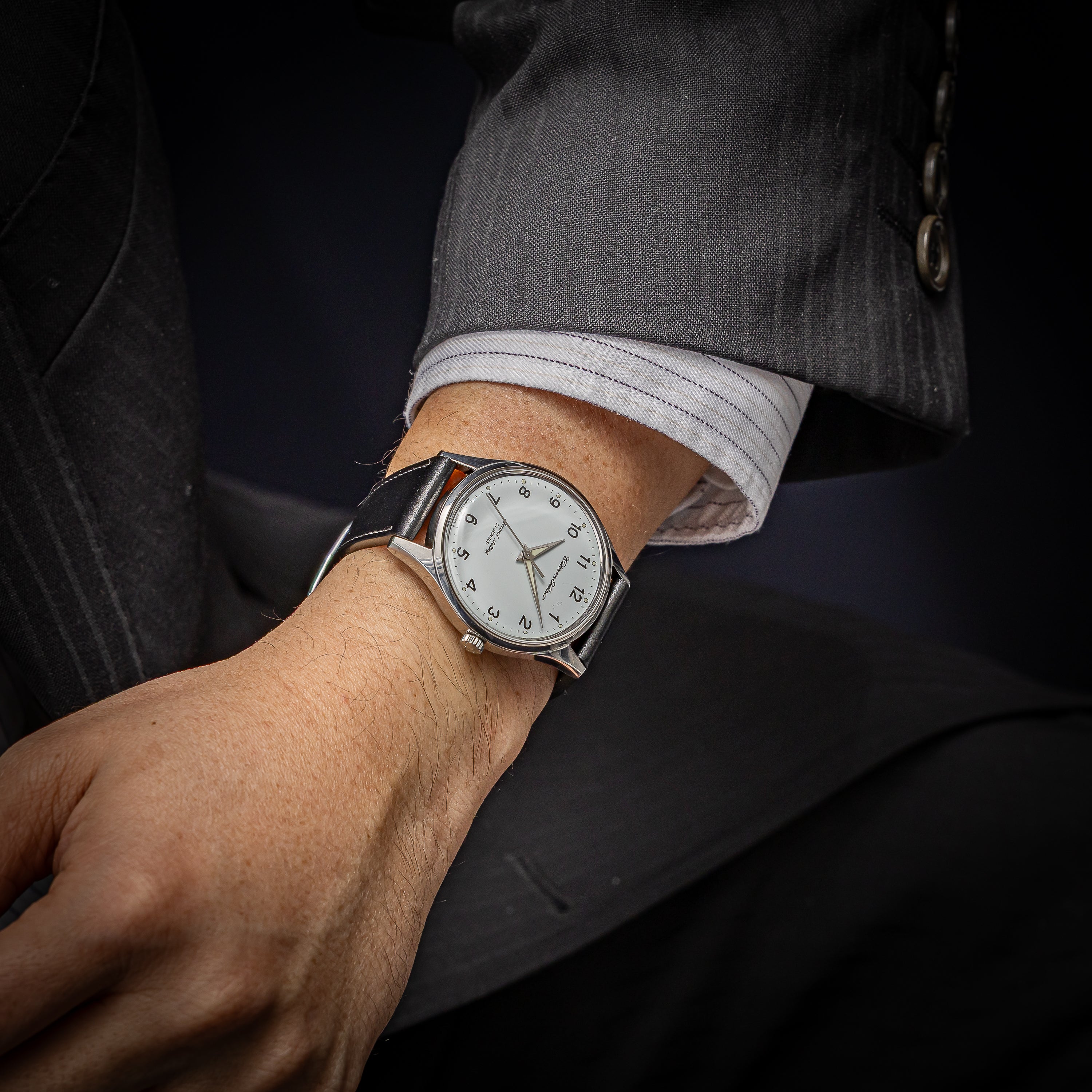 シチズン ホーマー 国鉄 1971年製 手巻き 鉄道時計 昭和46年製 東北鉄道管理局