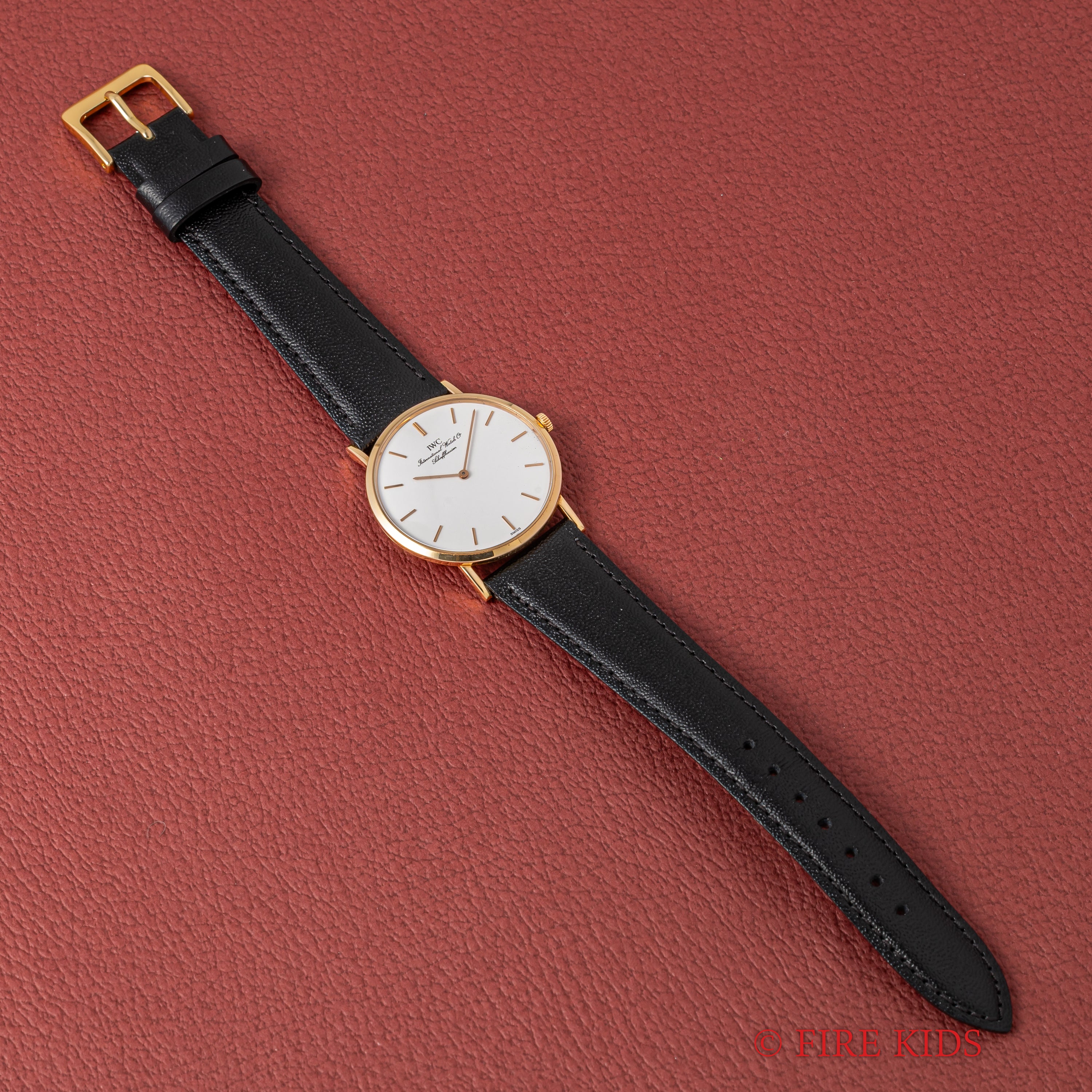 IWC 18金無垢ピンクゴールド ポートフィノ ラウンドケース Ref.2010 1994年製 手巻き Cal.1852