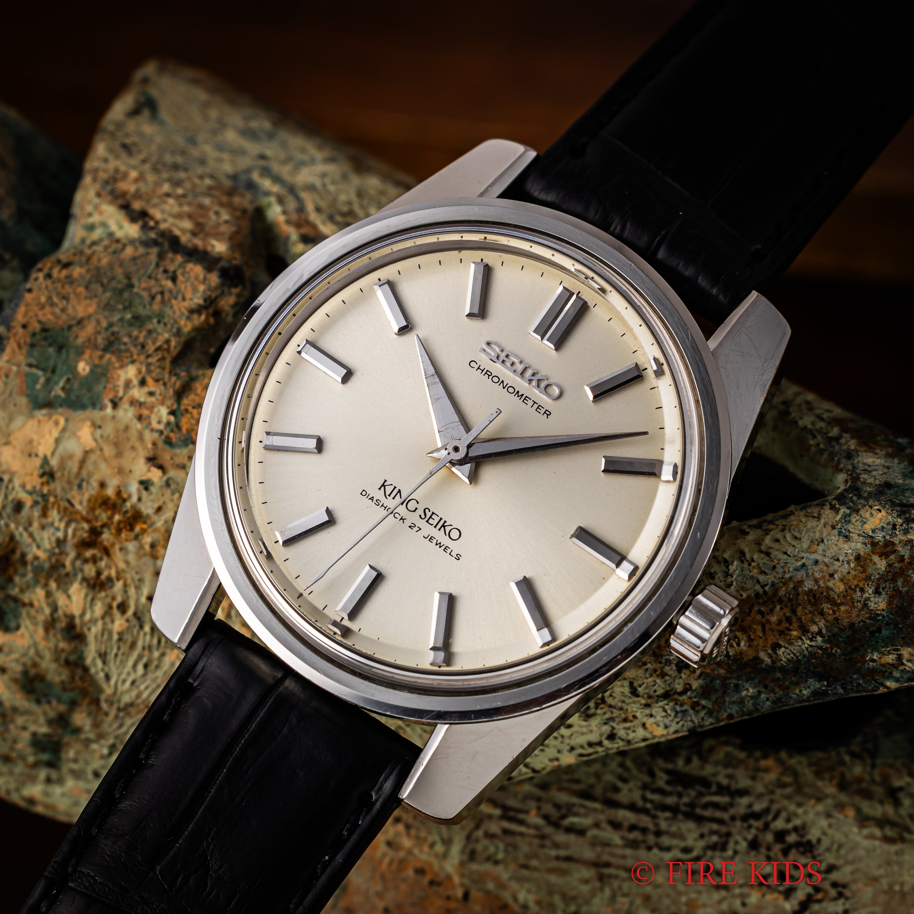 キングセイコー クロノメーター 後期 1966年製 Ref.4420-9990 獅子メダル ロービート手巻