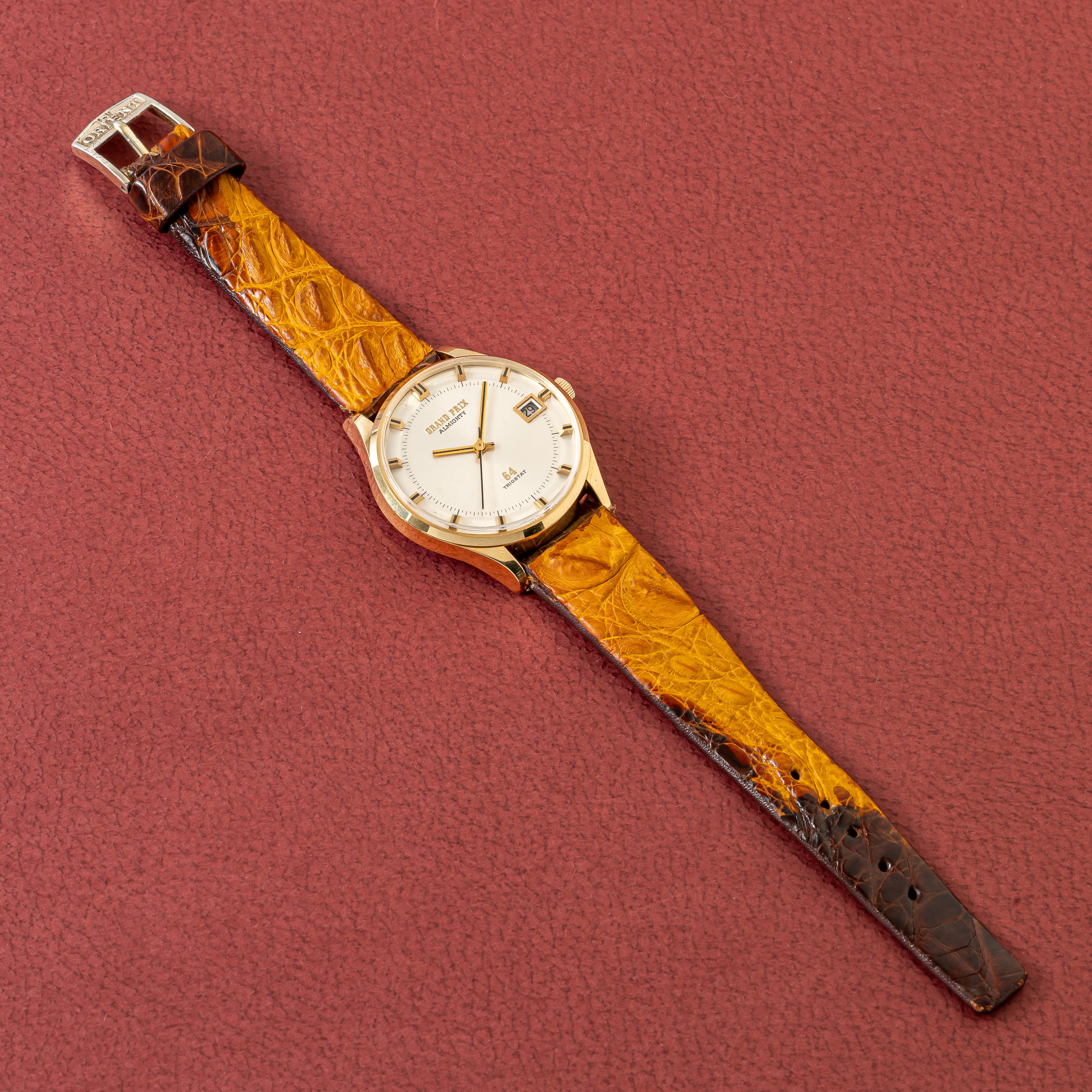 オリエント グランプリ64 1964年発売 OGF 未使用品 箱、タグ付き 自動巻