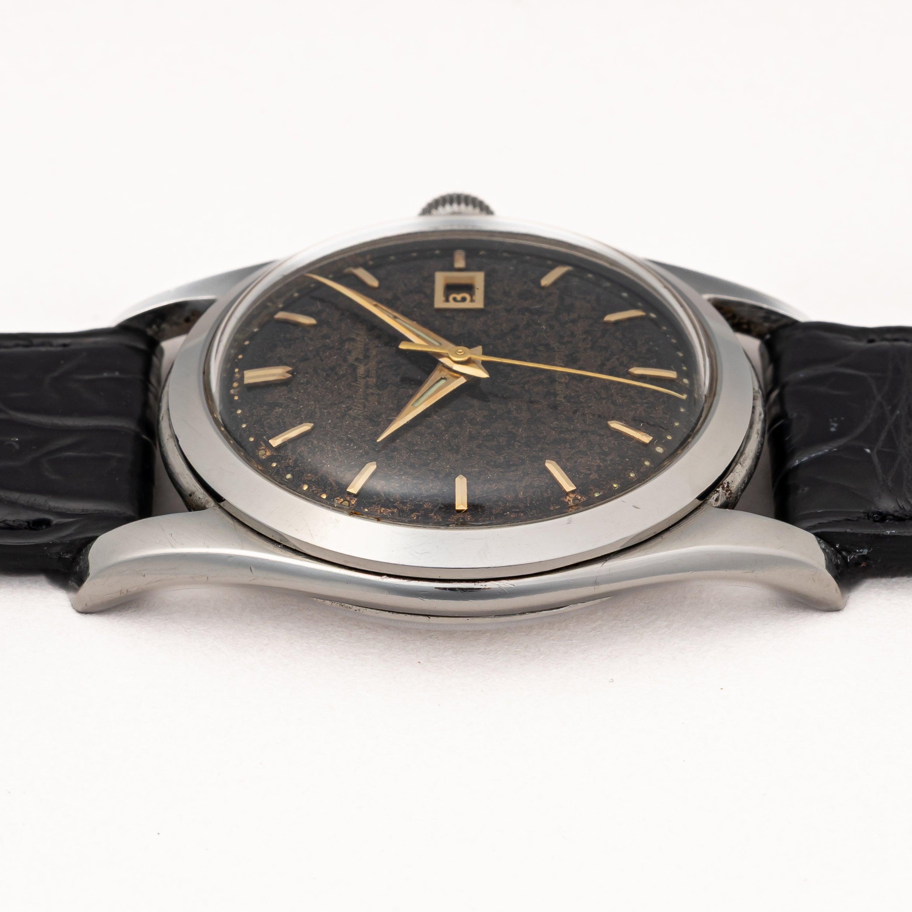 IWC ギルトダイヤル ブラウンチェンジ 寄り目 1963年製 ペラトン式自動巻き Cal. 8531