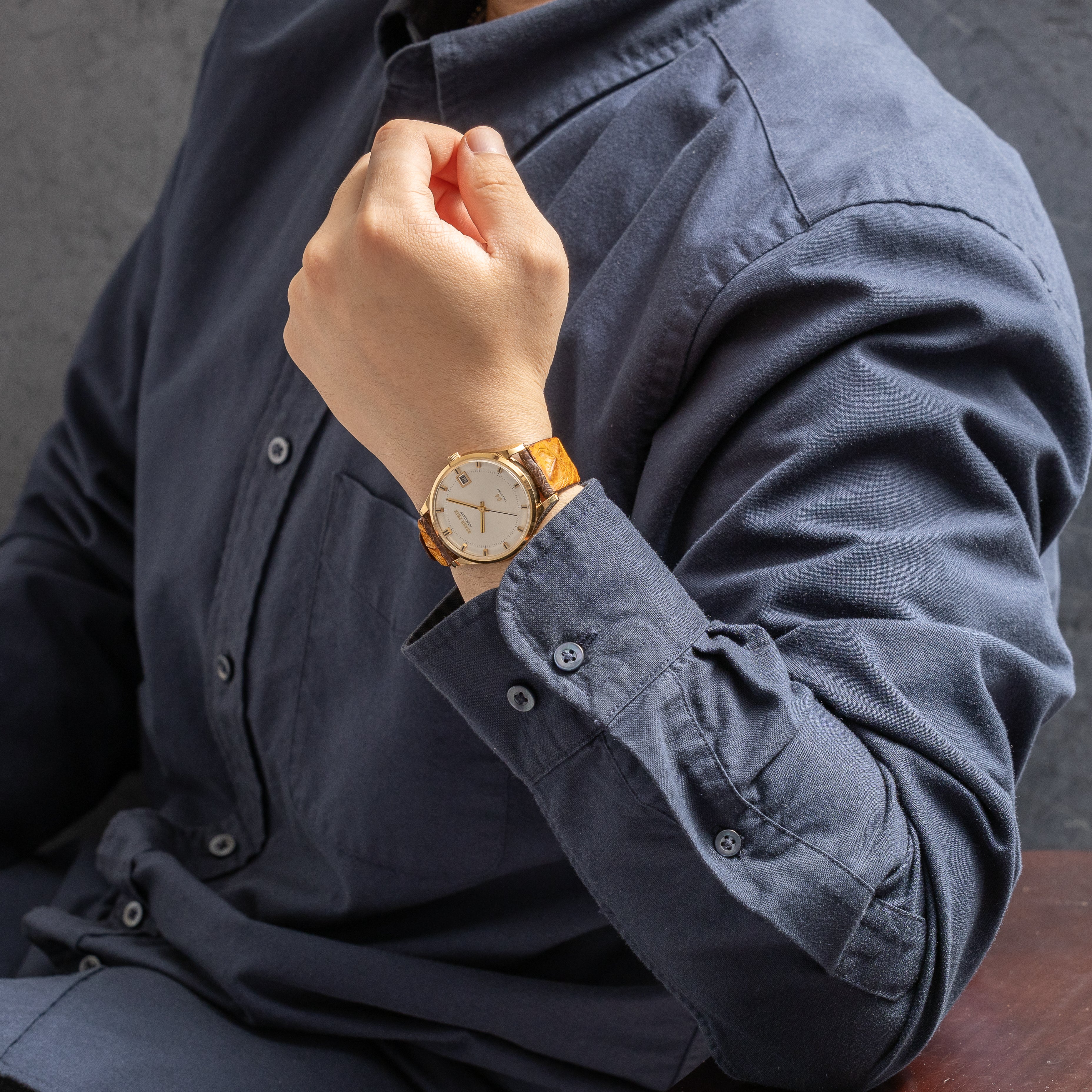 オリエント グランプリ64 1964年発売 OGF 未使用品 箱、タグ付き 自動巻