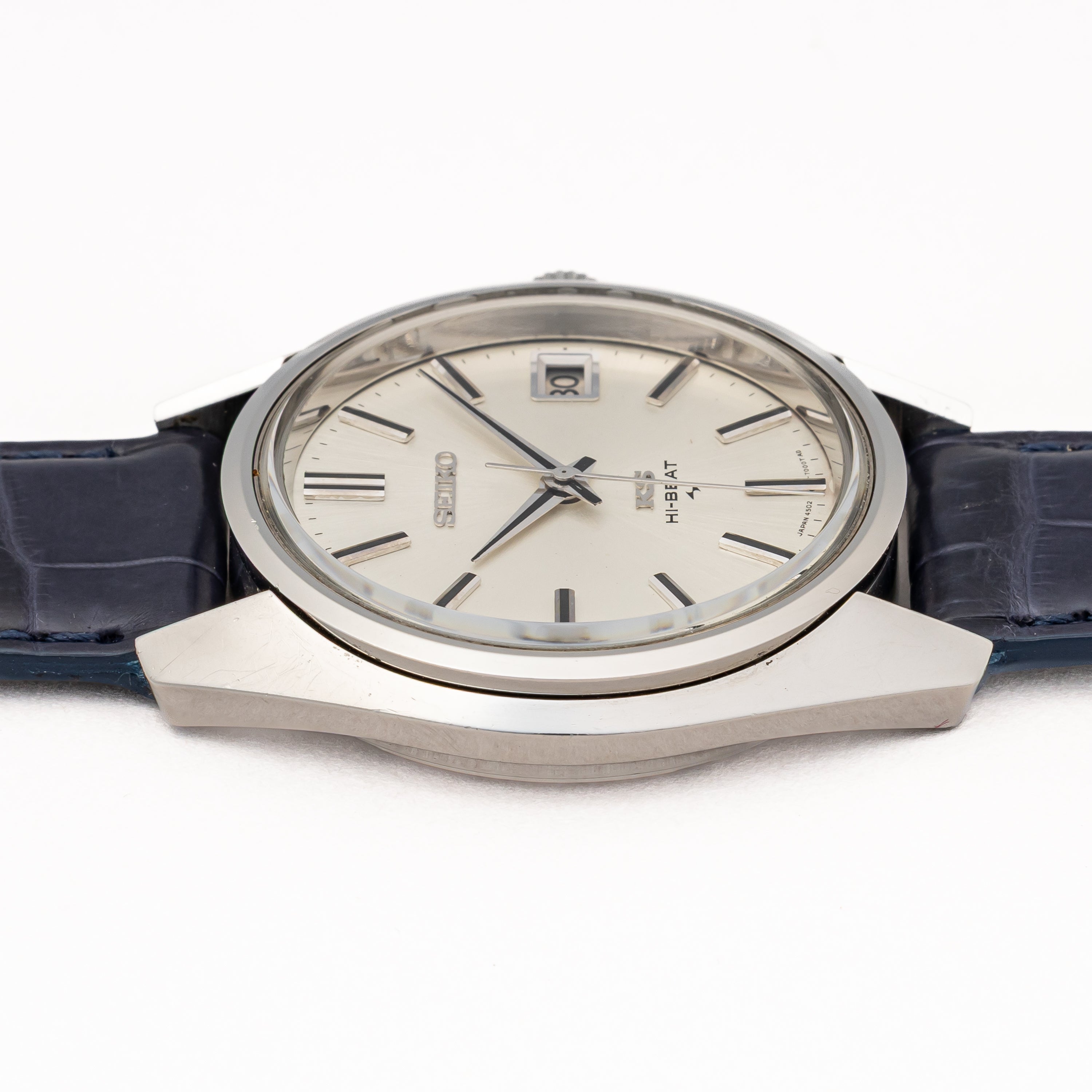 キングセイコー 1973年製 Ref.4502-7001 45KS シルバーダイヤル 10振動手巻き