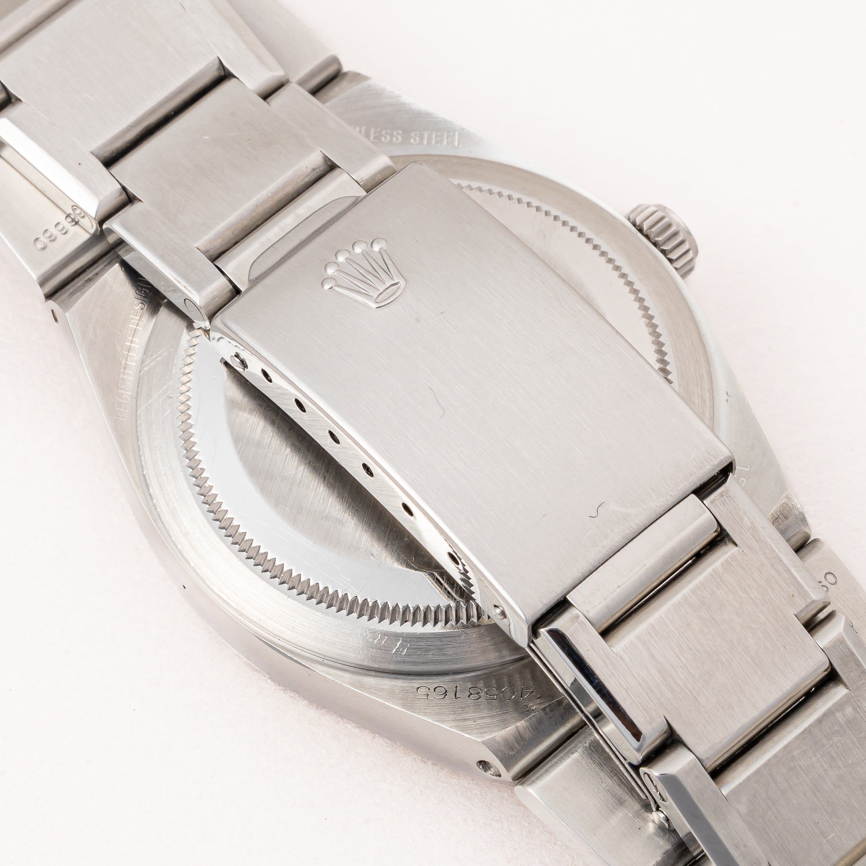 ロレックス オイスターパーペチュアルデイト 1974年製 Ref.1530 オイスターケース50周年記念 箱、ギャラ付き