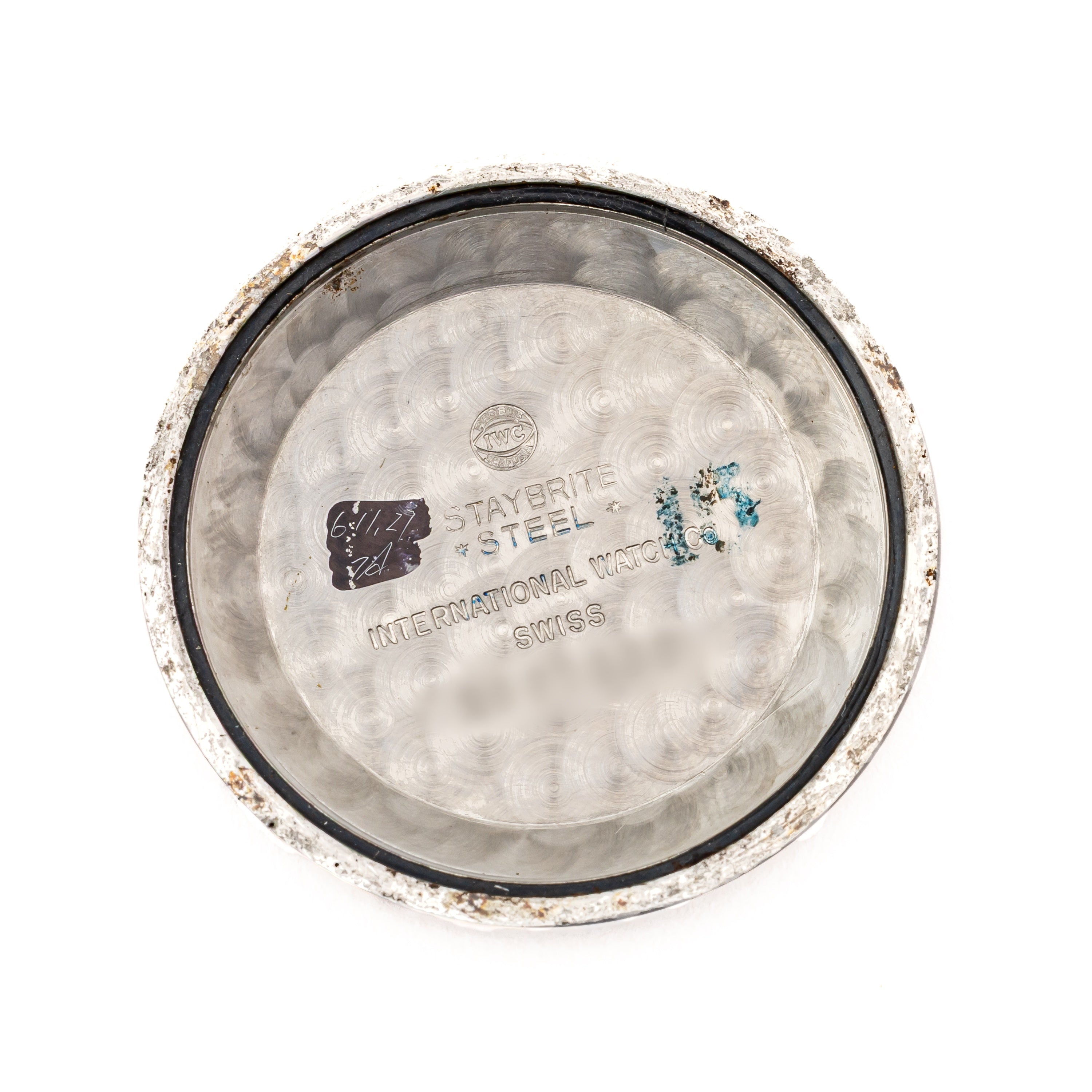 IWC ギルトダイヤル ブラウンチェンジ 寄り目 1963年製 ペラトン式自動巻き Cal. 8531