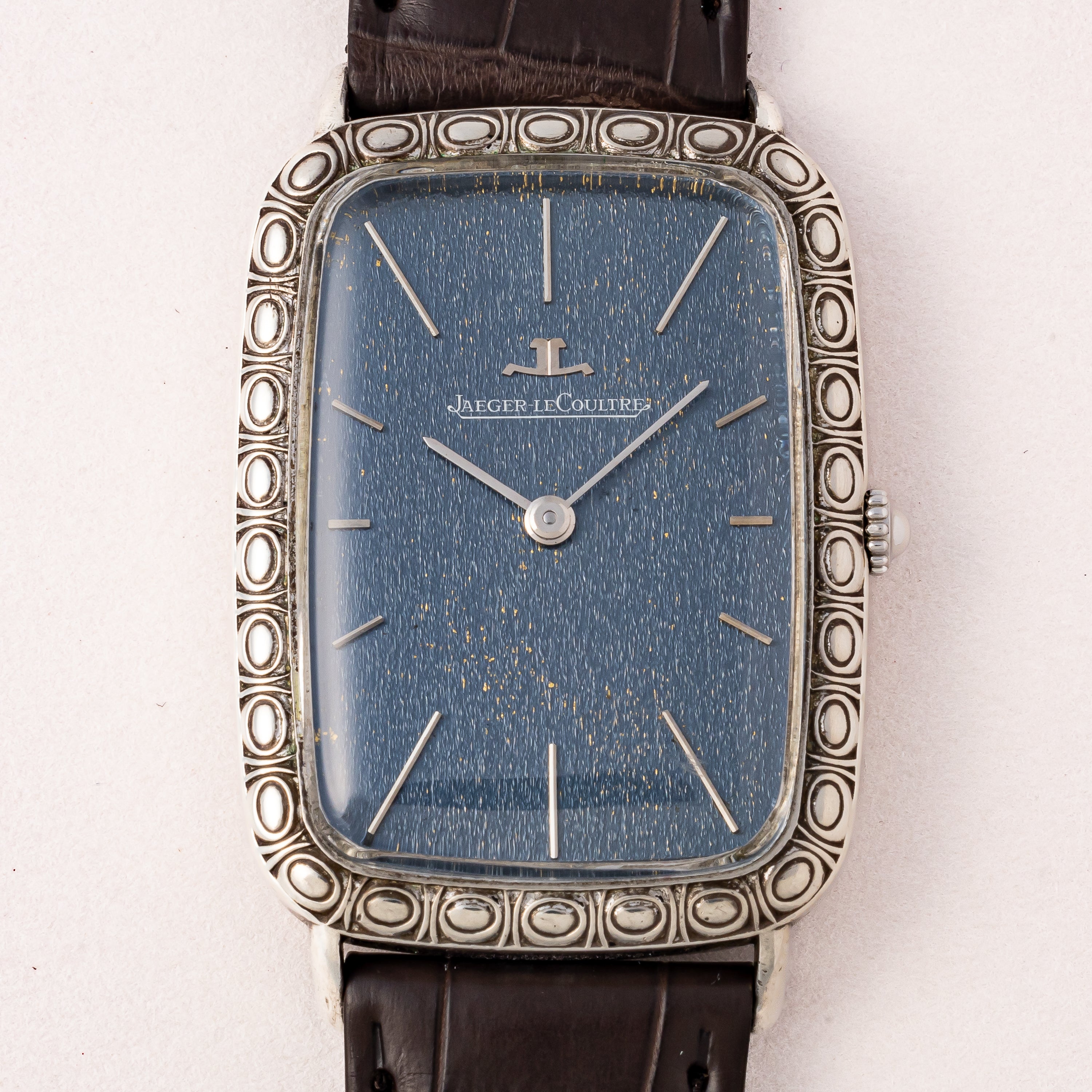 ジャガー・ルクルト レクタンギュラー 1970年代製 銀無垢ケース