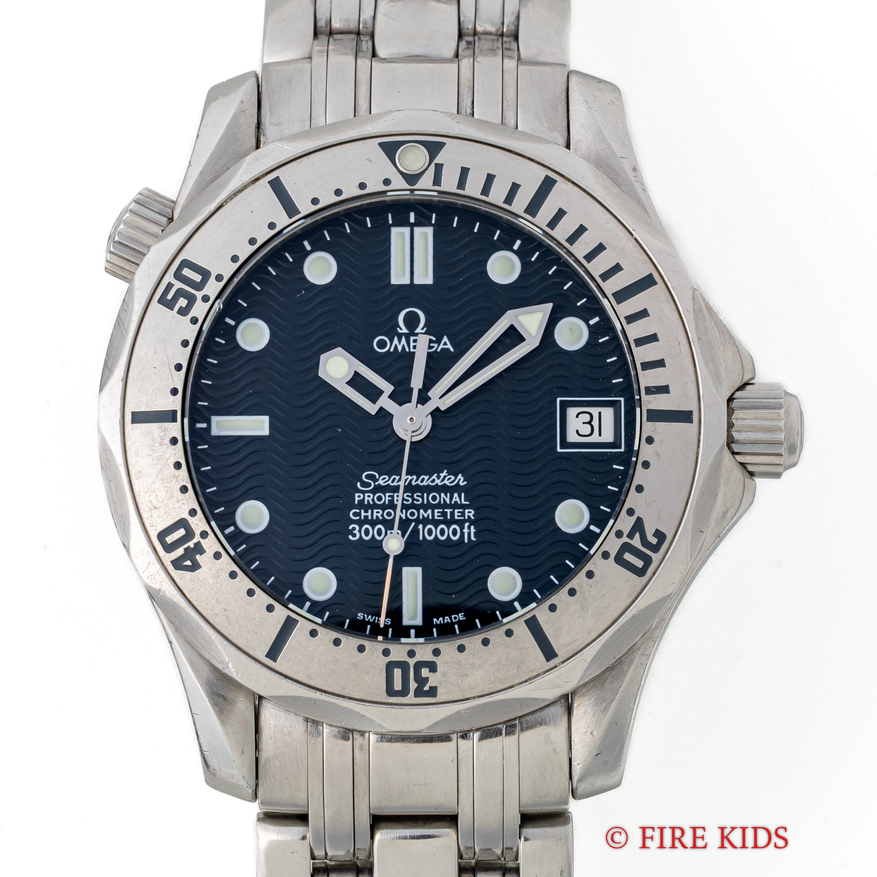 オメガ シーマスター 300 プロフェッショナル 1999年製 Ref.168.1622 分解掃除済