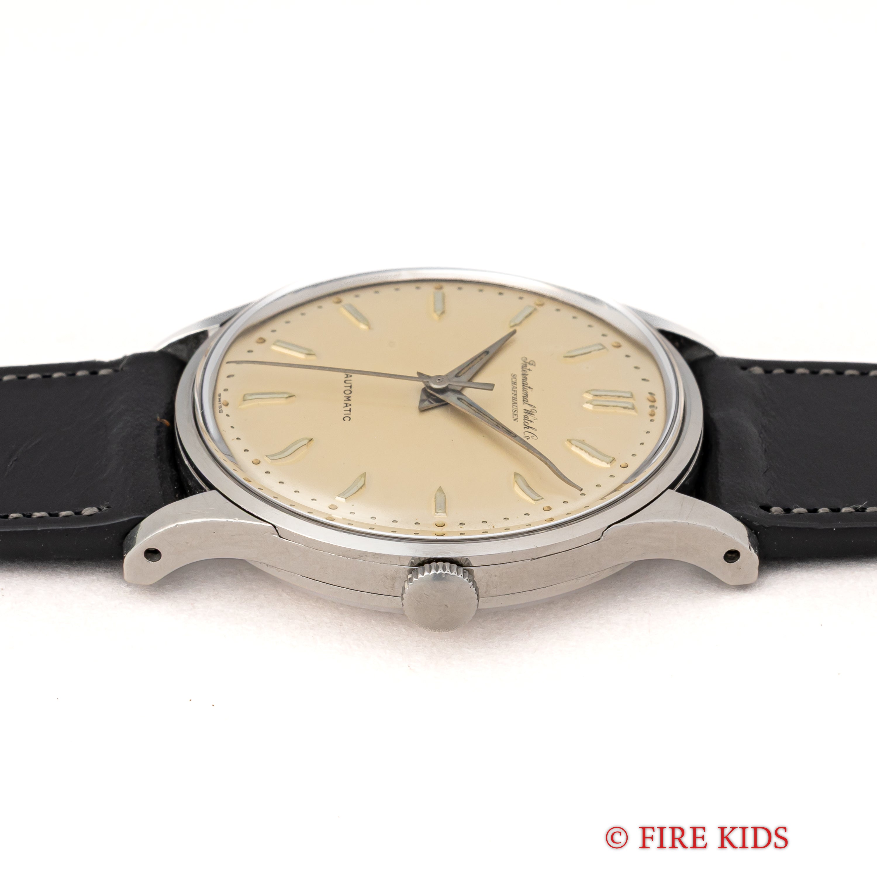 IWC ラウンドケース 1963年製 ペラトン式自動巻き Cal.853 ノンデイト