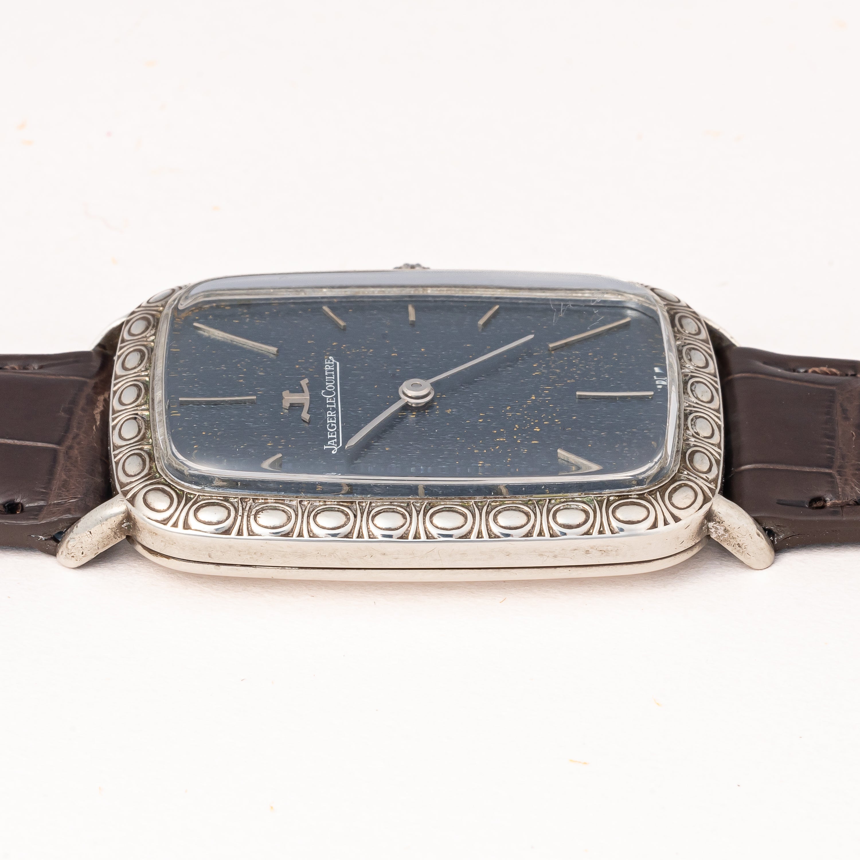 ジャガー・ルクルト レクタンギュラー 1970年代製 銀無垢ケース