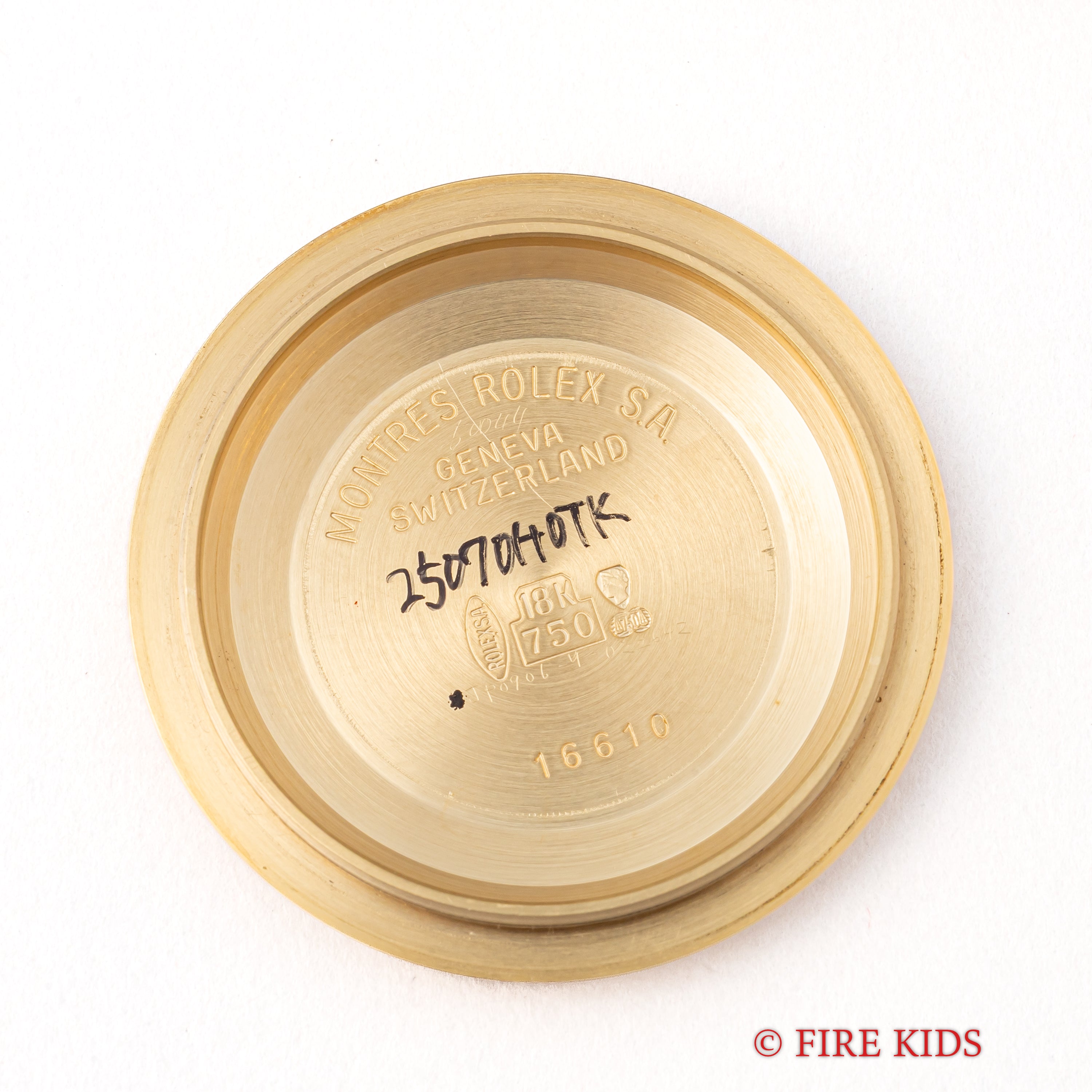 ロレックス 青サブマリーナー 1990~1991年製 18金無垢 Ref.16618 青サブ バイオレット 箱付き