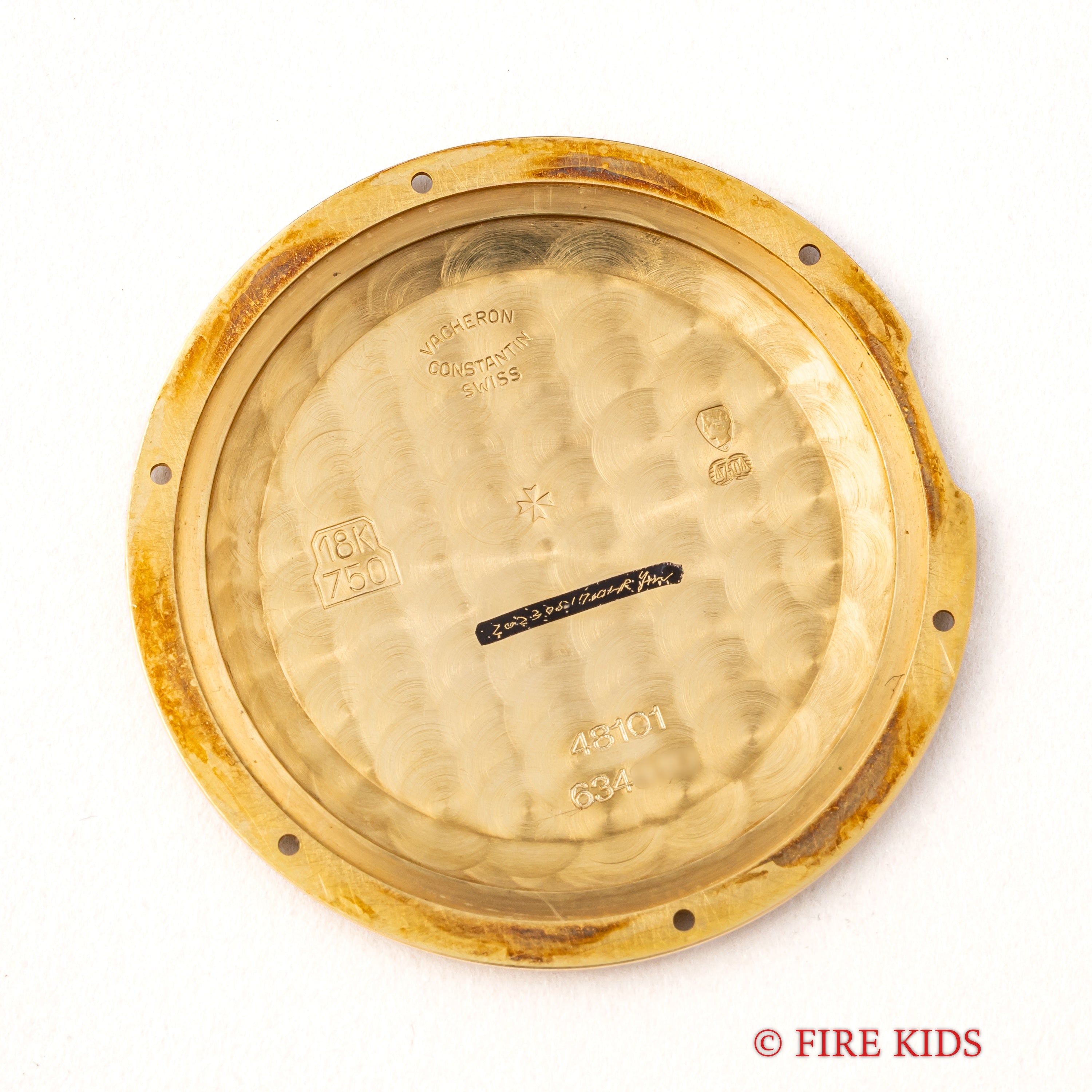 ヴァシュロン・コンスタンタン トゥールドイル 1990年代製 18金無垢ケース 純正金無垢尾錠付き
