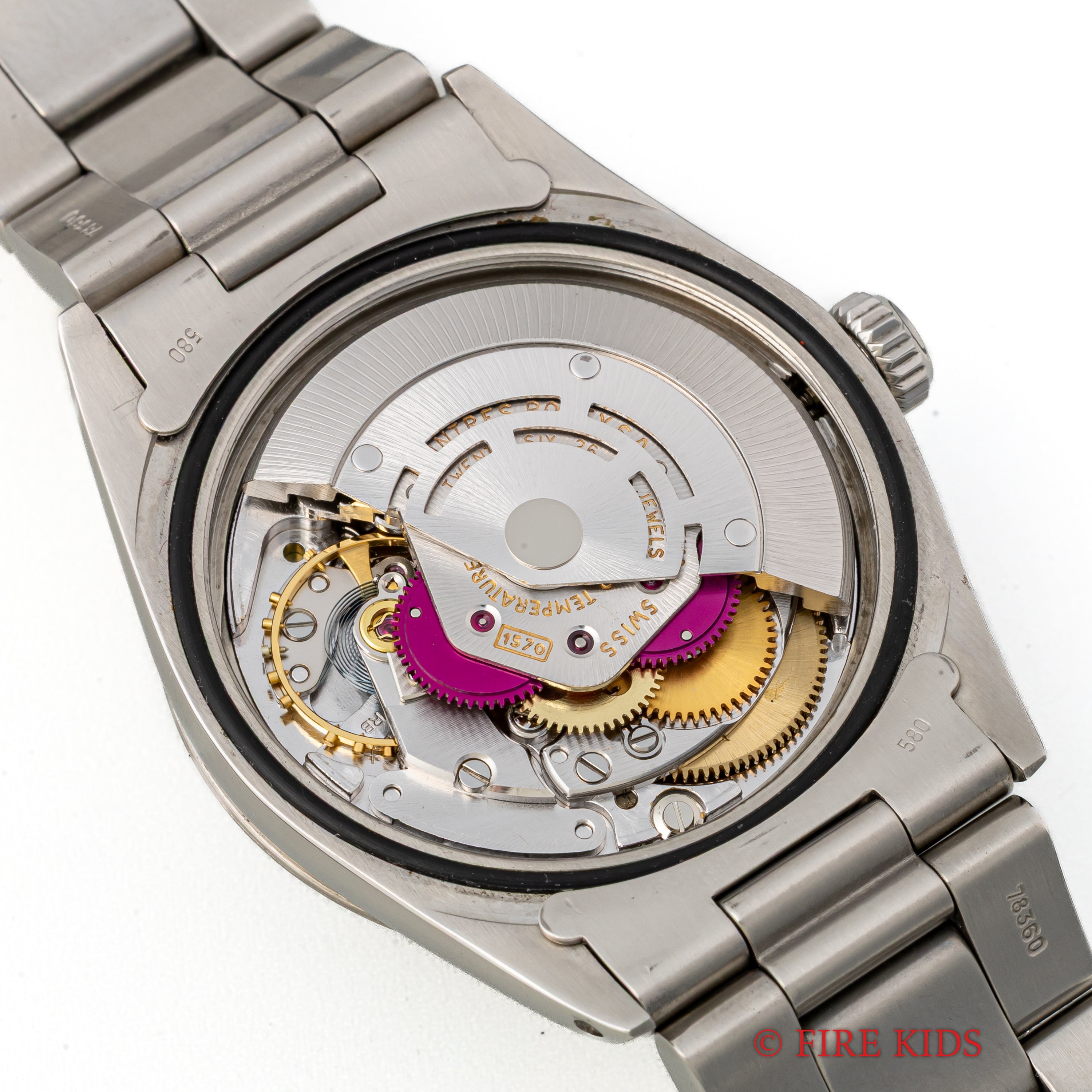 ロレックス エクスプローラー 1980年製(昭和55年製) Ref.1016後期 マーク4ダイアル 純正ブレス