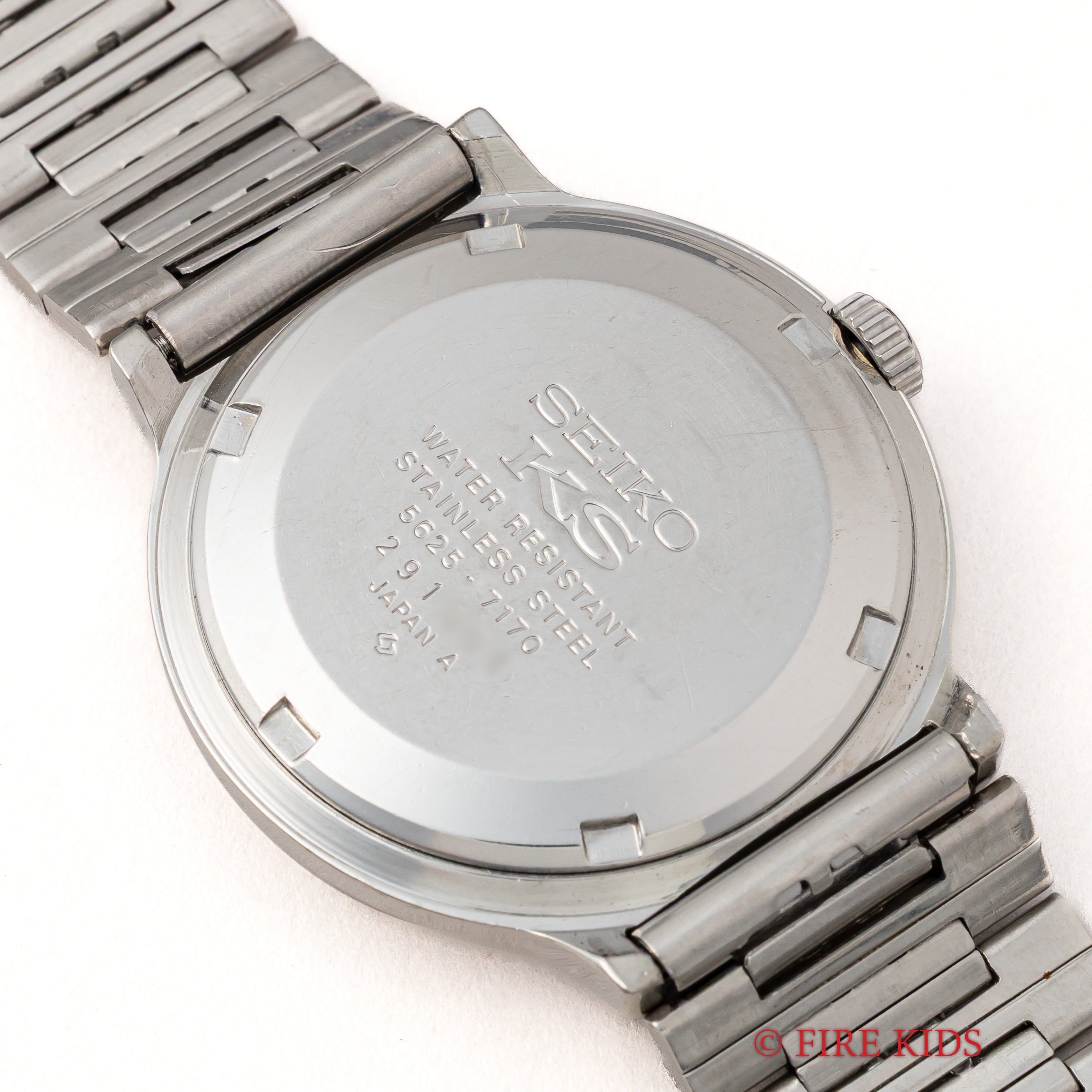 キングセイコー 1972年製 ハイビート自動巻 Ref.5625-7170 56KS グレーグラデーションダイヤル 社外ブレス