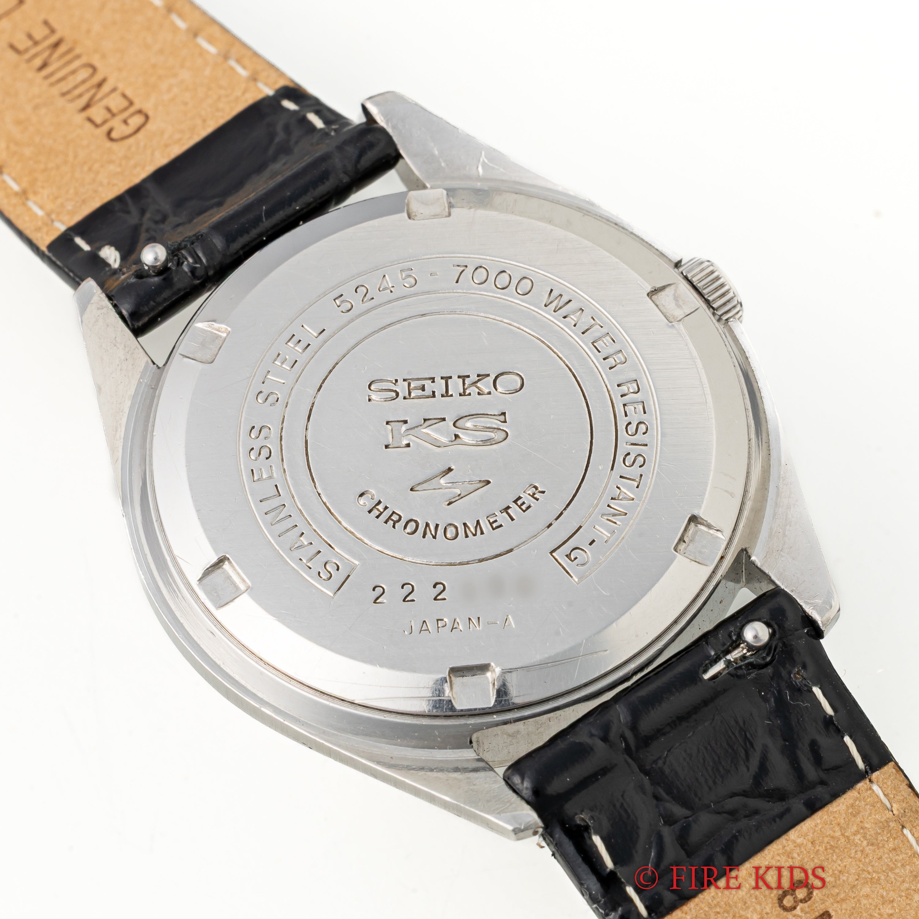 キングセイコー スペシャル クロノメーター グレーダイヤル 1972年製 ハイビート自動巻き Ref.5245-7000