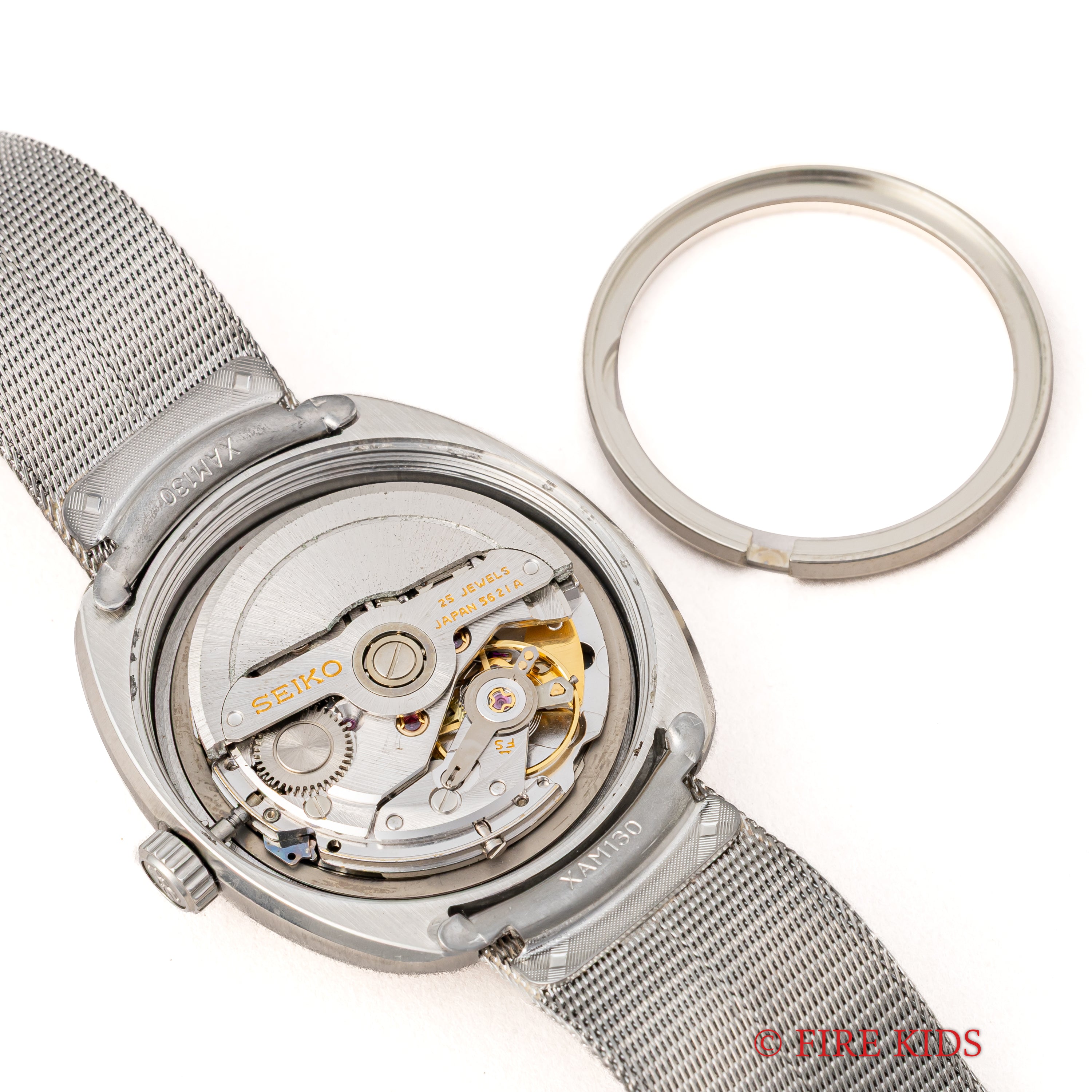 セイコー キングセイコー 56KS 1971年製 ハイビート自動巻き ノンデイト Ref.5621-6000 純正メッシュブレス